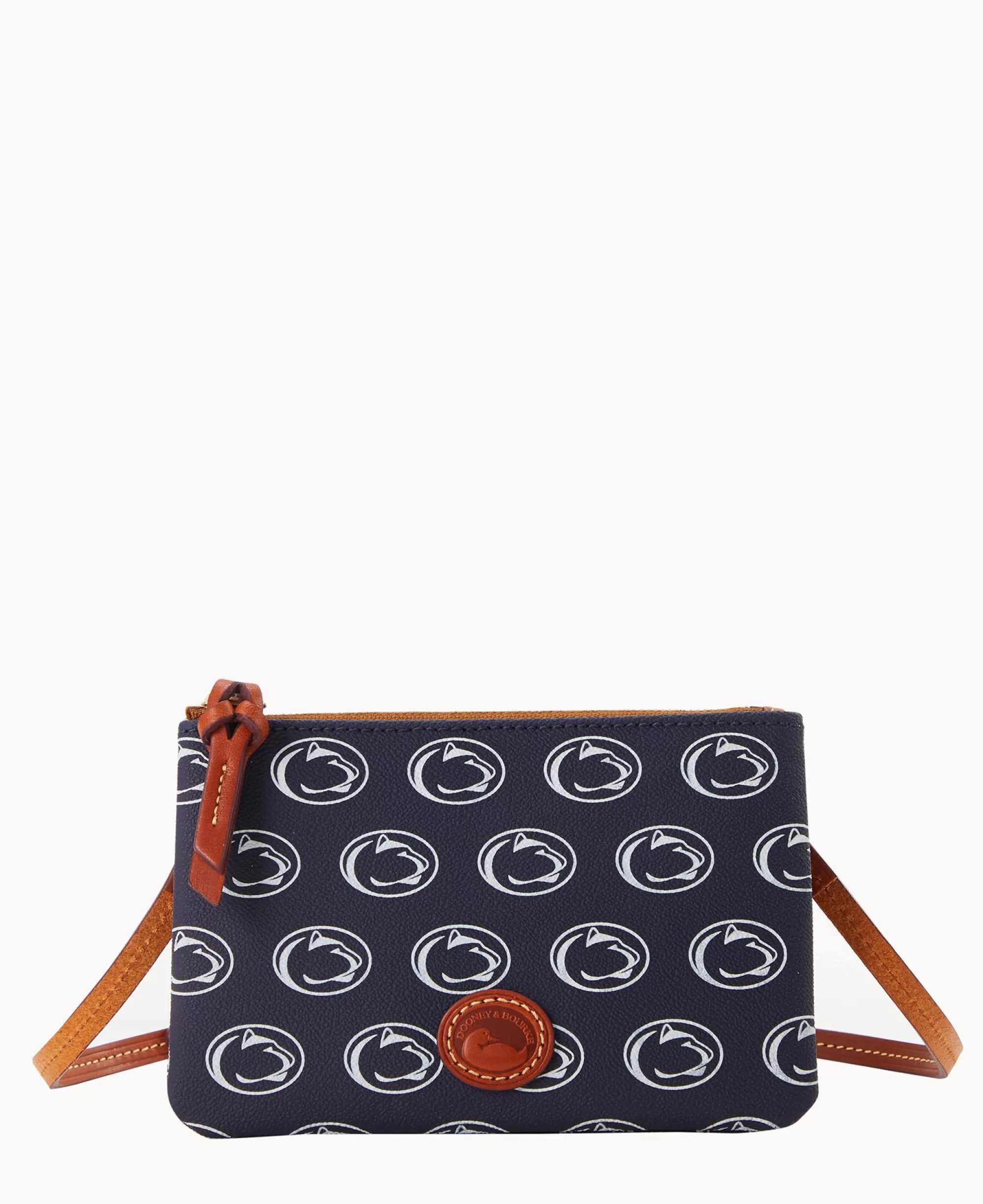 Dooney & Bourke Game Day Ready | Printed Fabric^Collegiate University Top Zip Crossbody