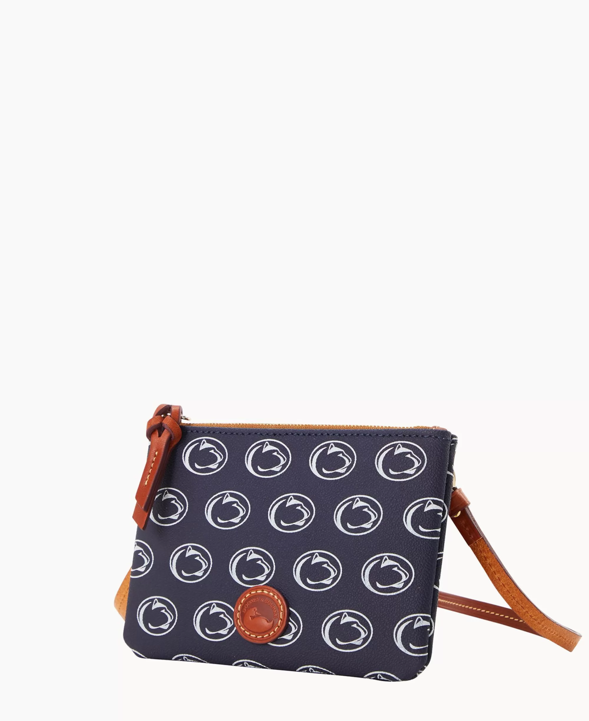 Dooney & Bourke Game Day Ready | Printed Fabric^Collegiate University Top Zip Crossbody