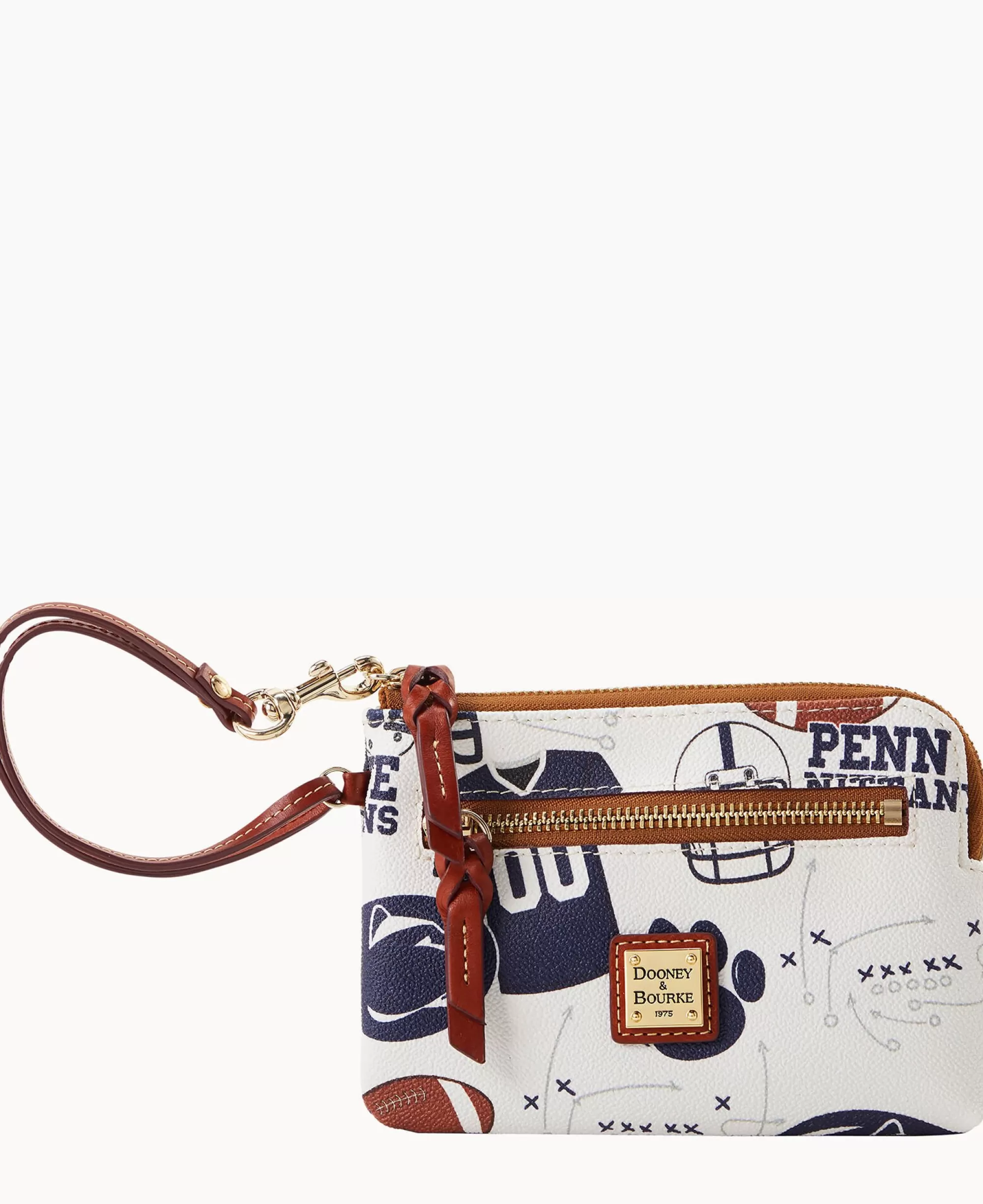 Dooney & Bourke Grab and Go | Wristlets^Collegiate University Zip Around Wristlet