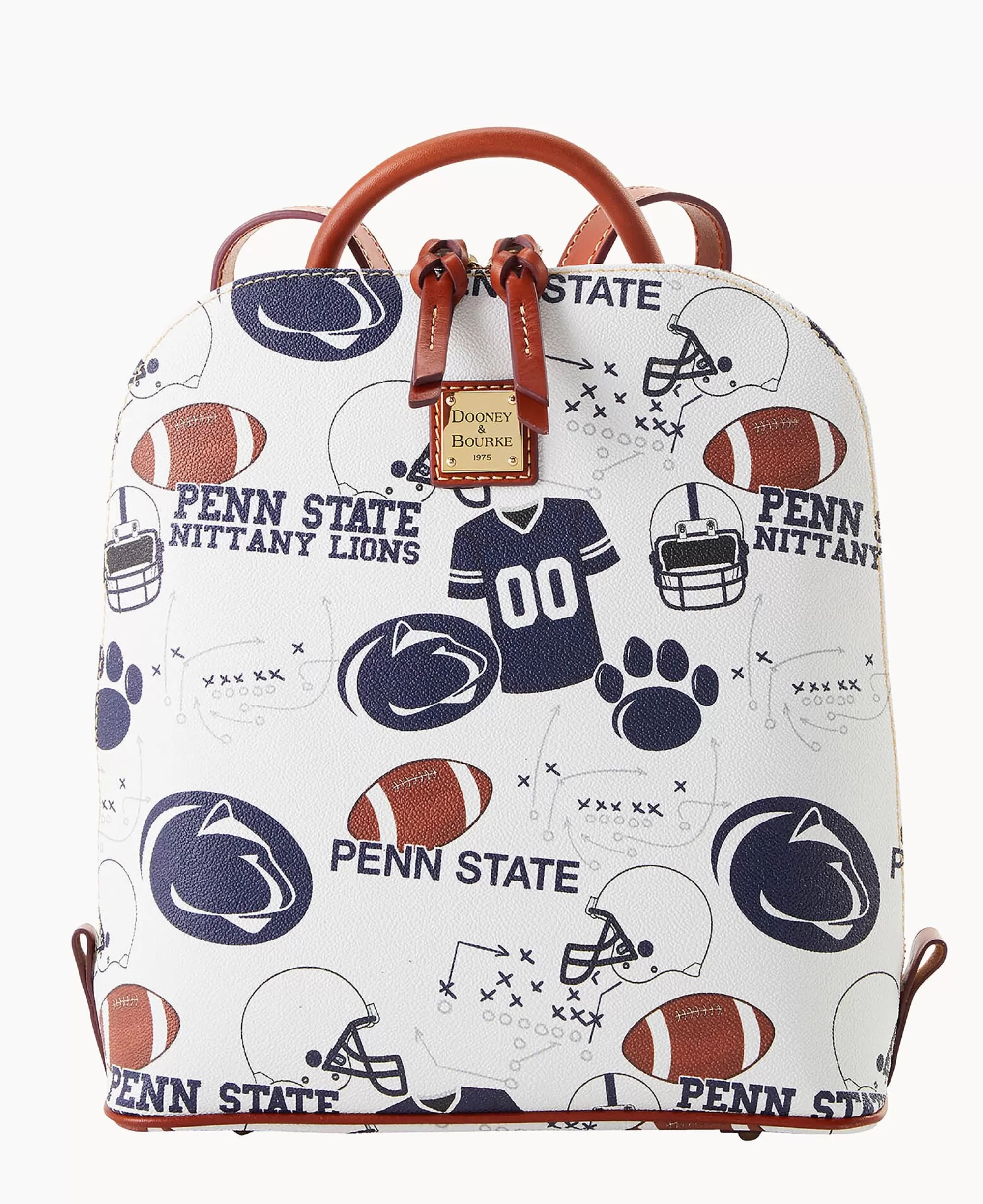 Dooney & Bourke Game Day Ready | Printed Fabric^Collegiate University Zip Pod Backpack