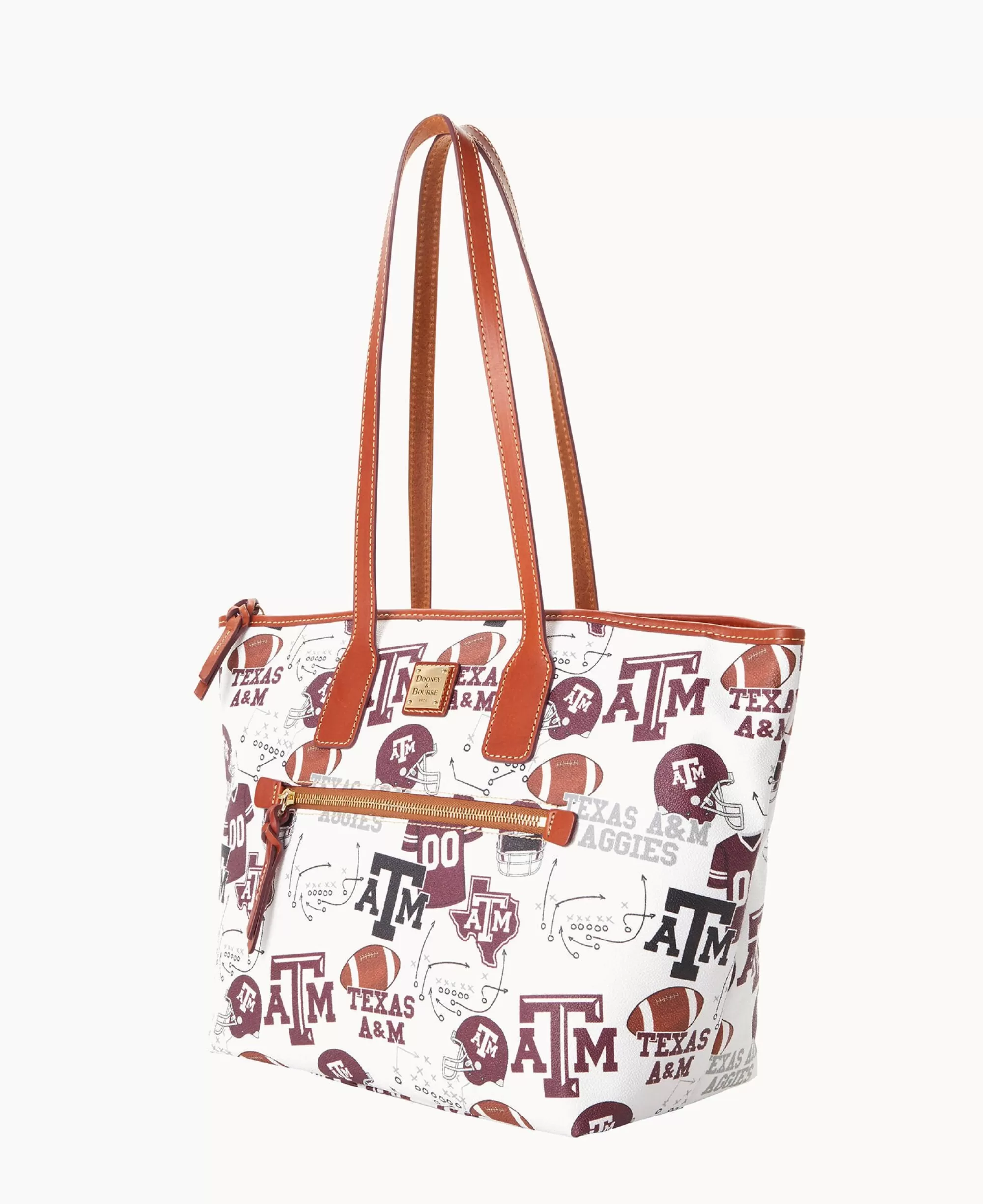 Dooney & Bourke Game Day Ready | Printed Fabric^Collegiate Texas Achr(38)M University Tote