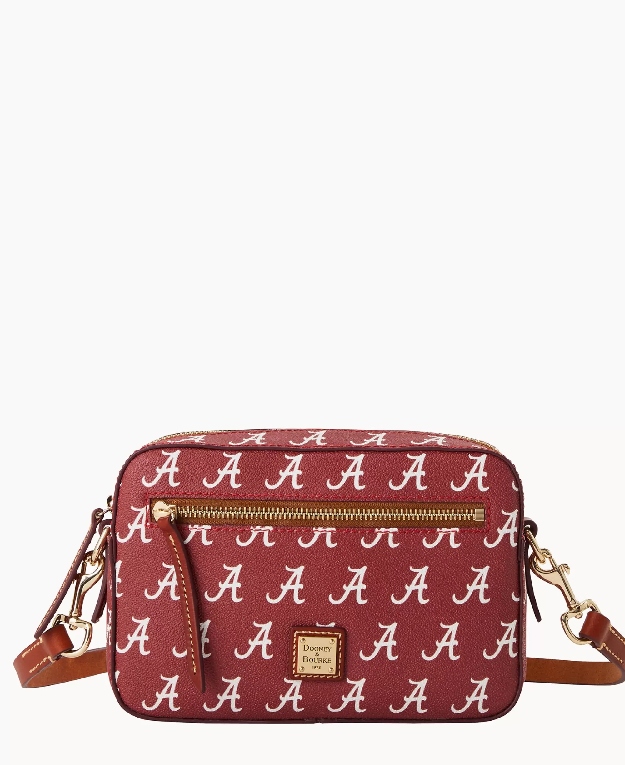 Dooney & Bourke Game Day Ready | Printed Fabric^Collegiate University of Alabama Camera Zip Crossbody