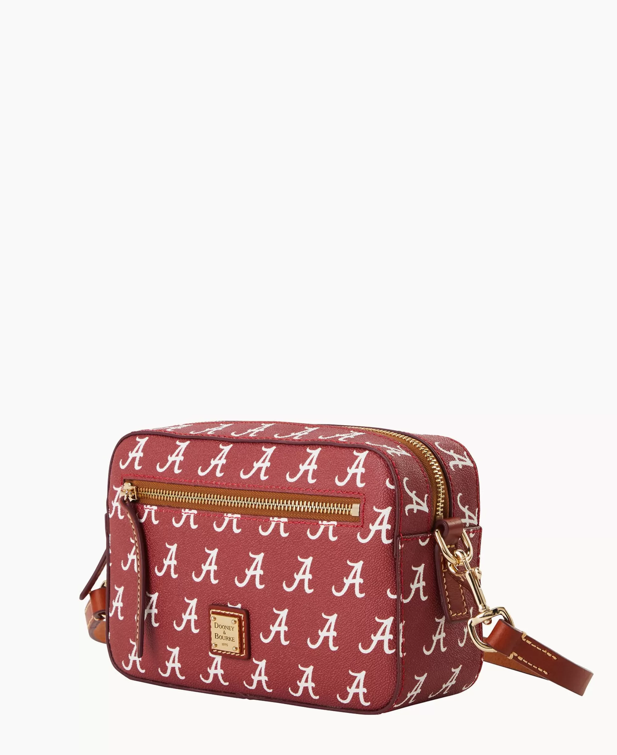 Dooney & Bourke Game Day Ready | Printed Fabric^Collegiate University of Alabama Camera Zip Crossbody