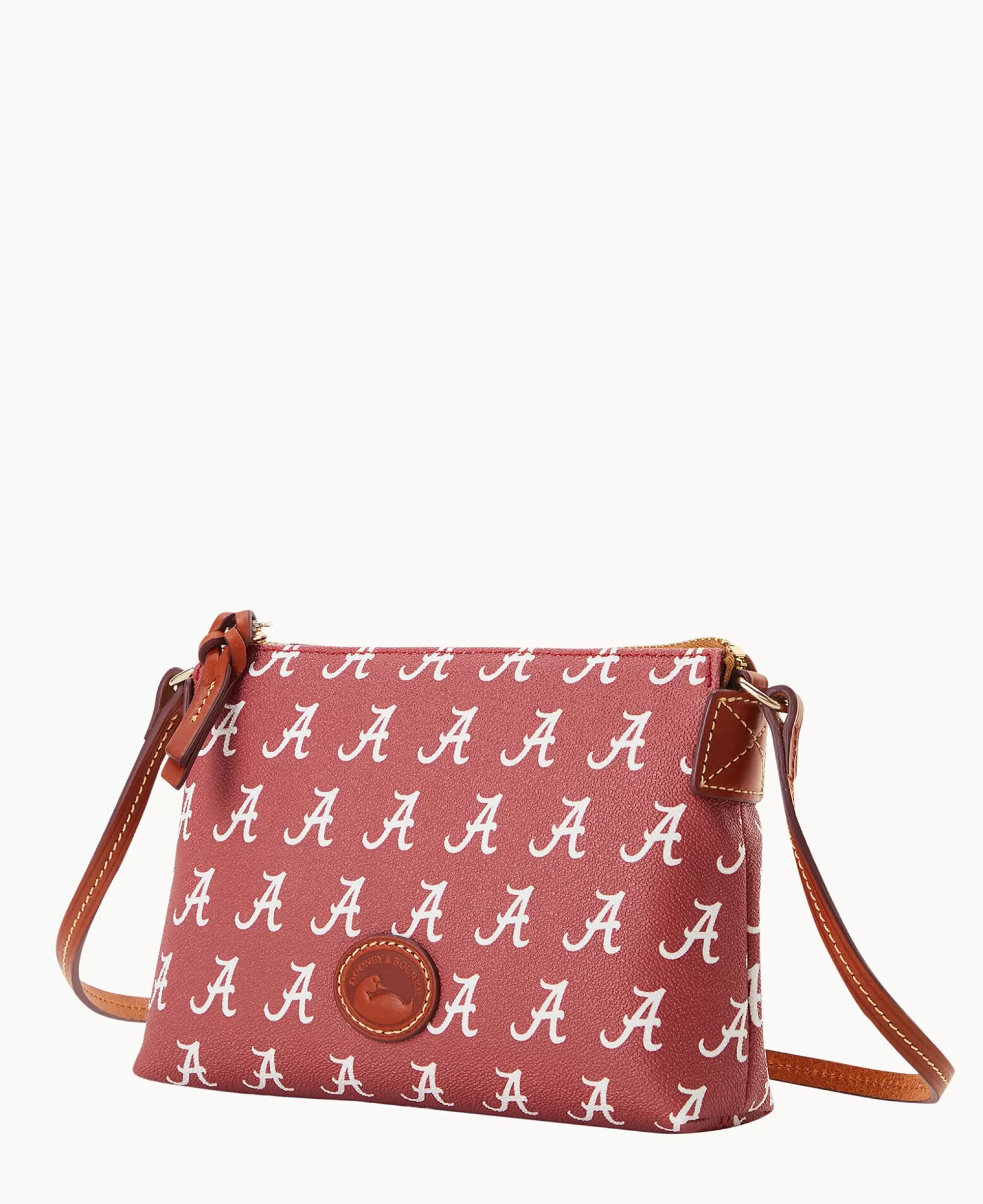 Dooney & Bourke Game Day Ready | Printed Fabric^Collegiate a Crossbody Pouchette