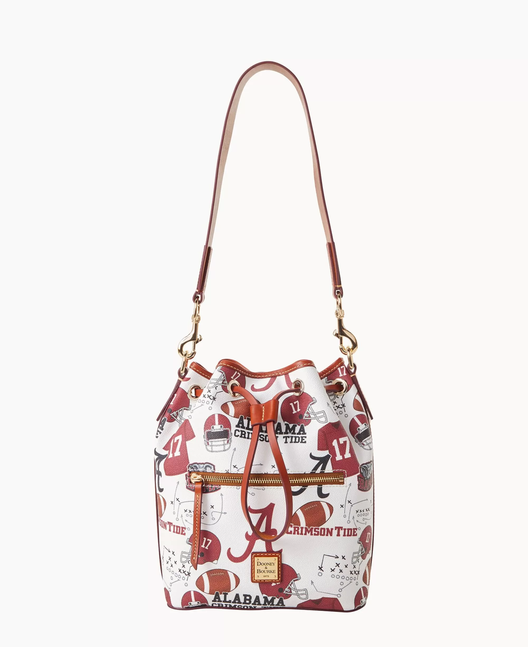 Dooney & Bourke Game Day Ready | Printed Fabric^Collegiate University of Alabama Drawstring