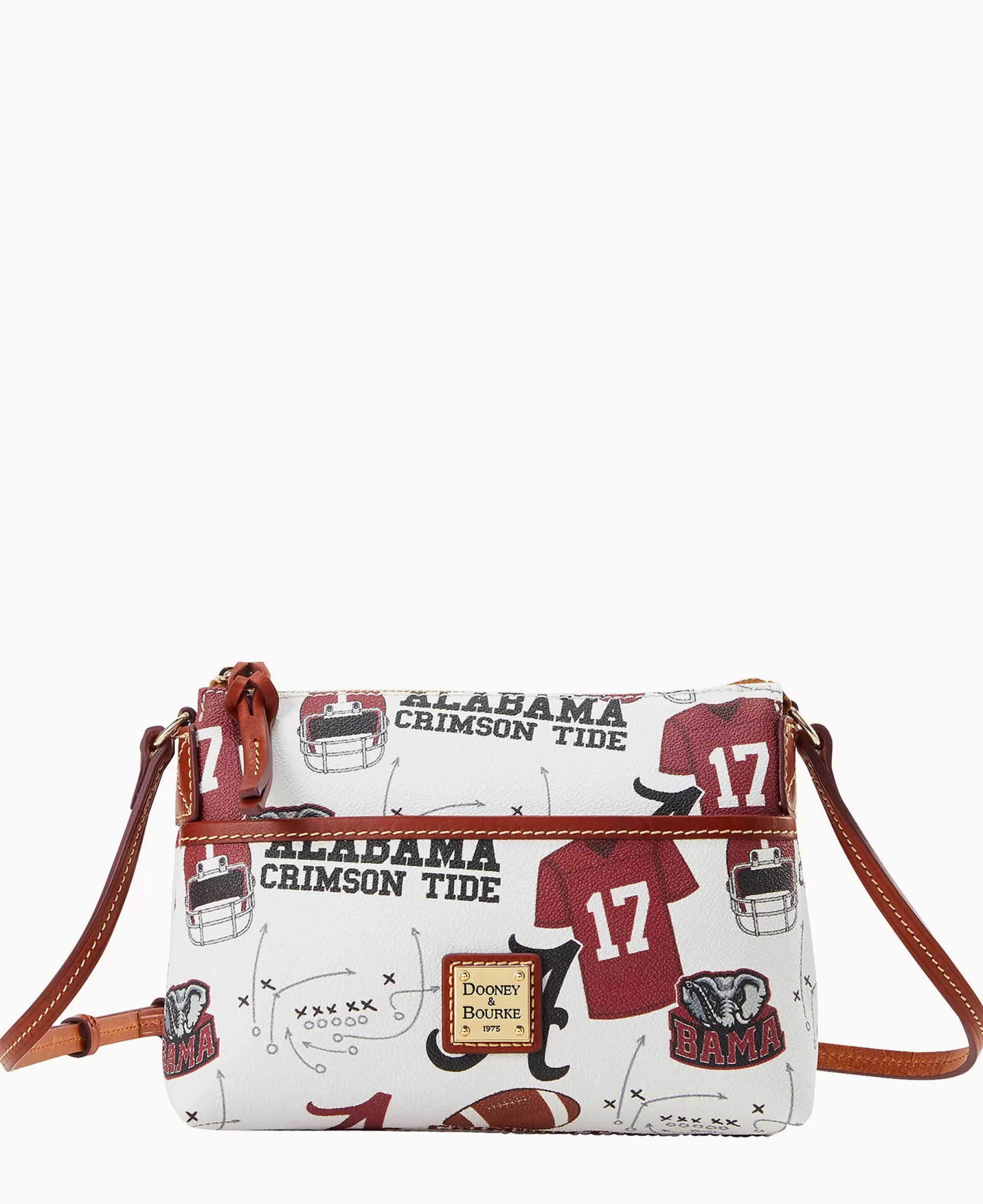 Dooney & Bourke Game Day Ready | Printed Fabric^Collegiate a Ginger Crossbody