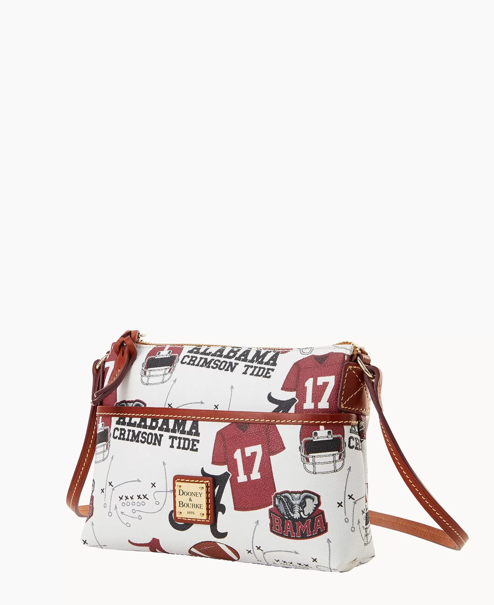 Dooney & Bourke Game Day Ready | Printed Fabric^Collegiate a Ginger Crossbody