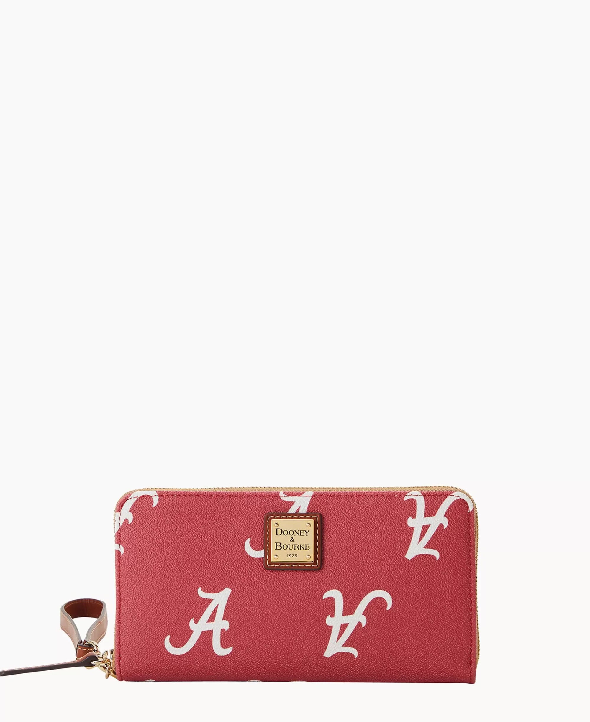 Dooney & Bourke Grab and Go | Wristlets^Collegiate University of Large Zip Around Wristlet