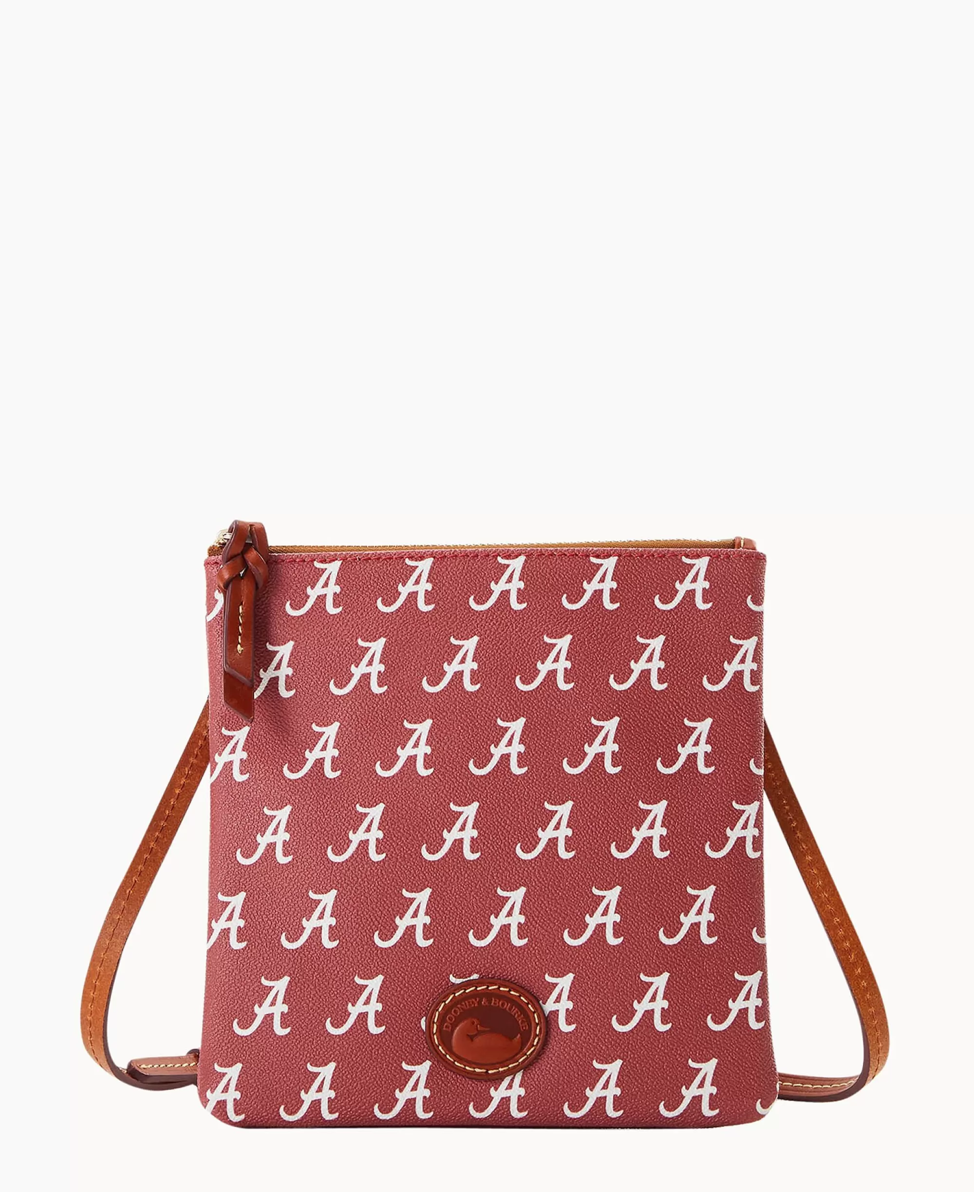 Dooney & Bourke Game Day Ready | Printed Fabric^Collegiate a North South Top Zip Crossbody