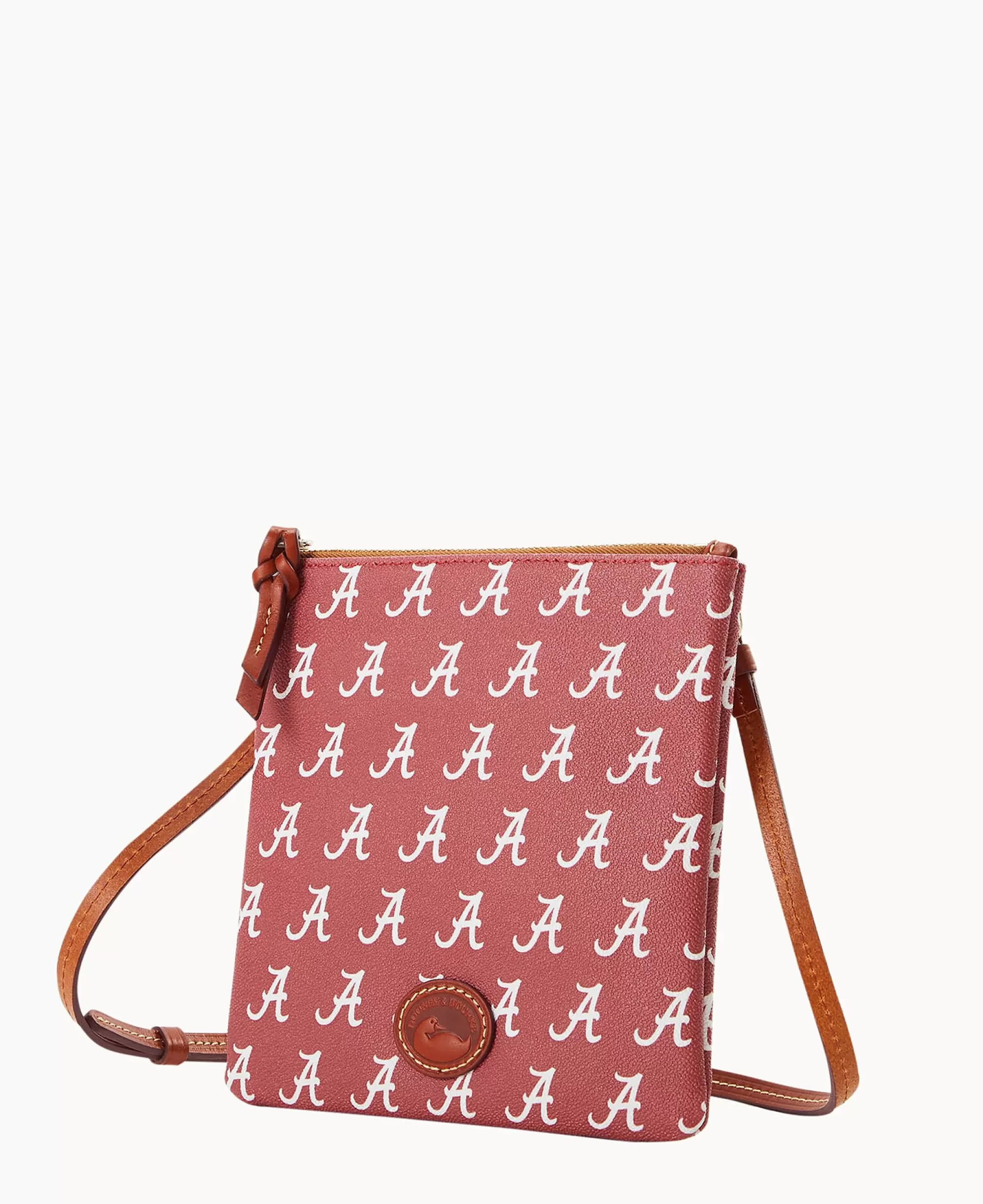 Dooney & Bourke Game Day Ready | Printed Fabric^Collegiate a North South Top Zip Crossbody