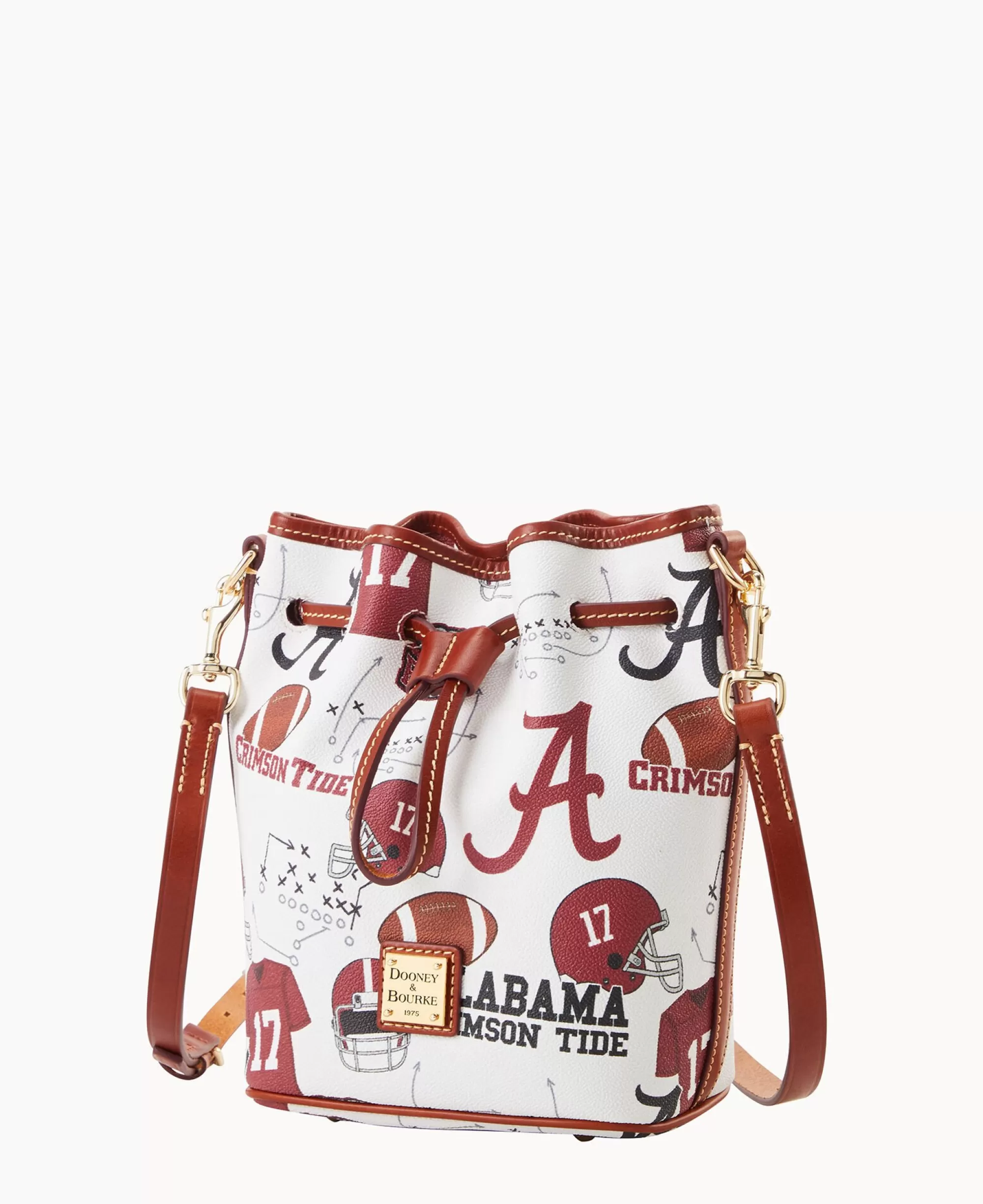 Dooney & Bourke Game Day Ready | Printed Fabric^Collegiate University of Alabama Small Drawstring