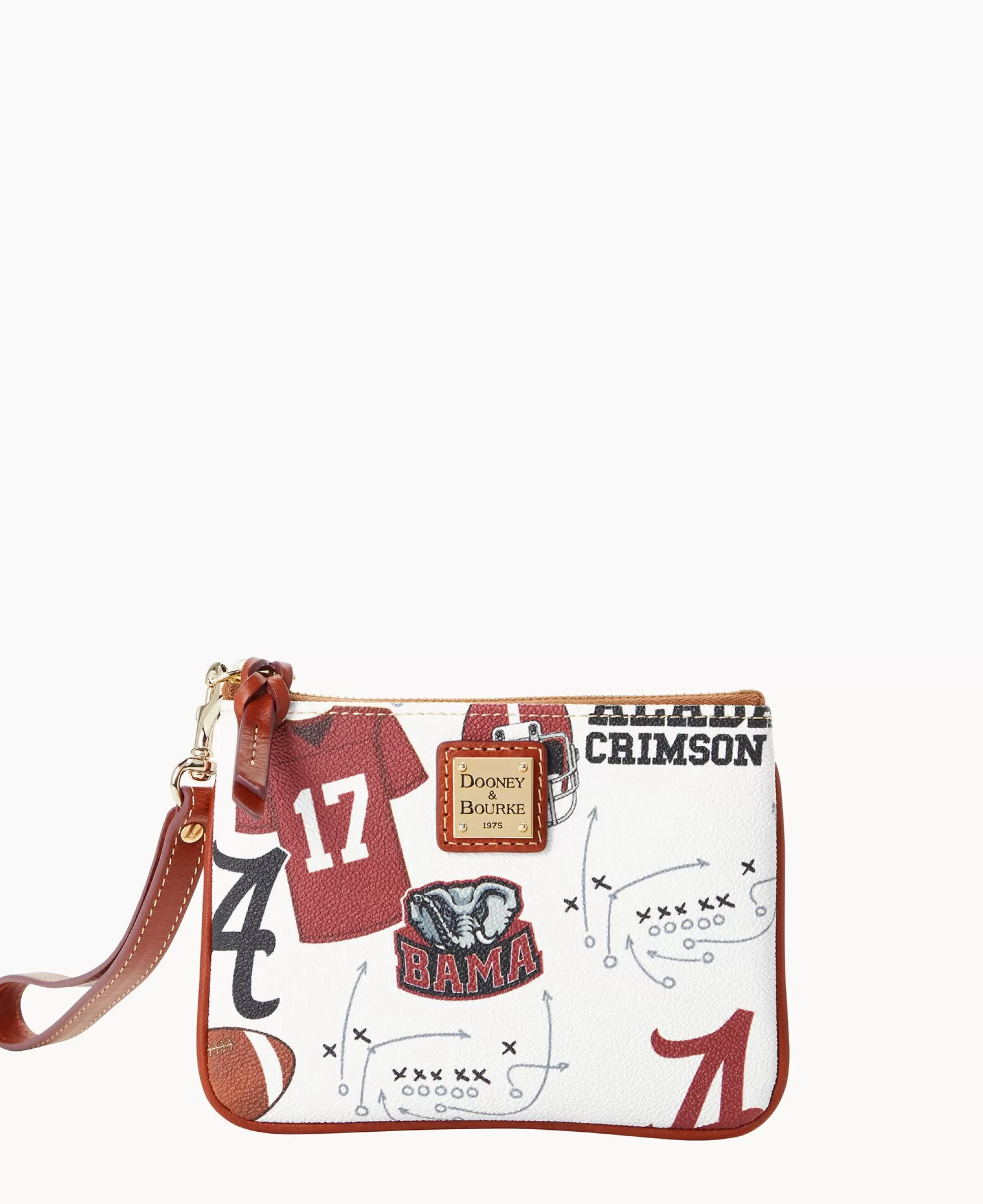 Dooney & Bourke Grab and Go | Wristlets^Collegiate University of Alabama Stadium Wristlet