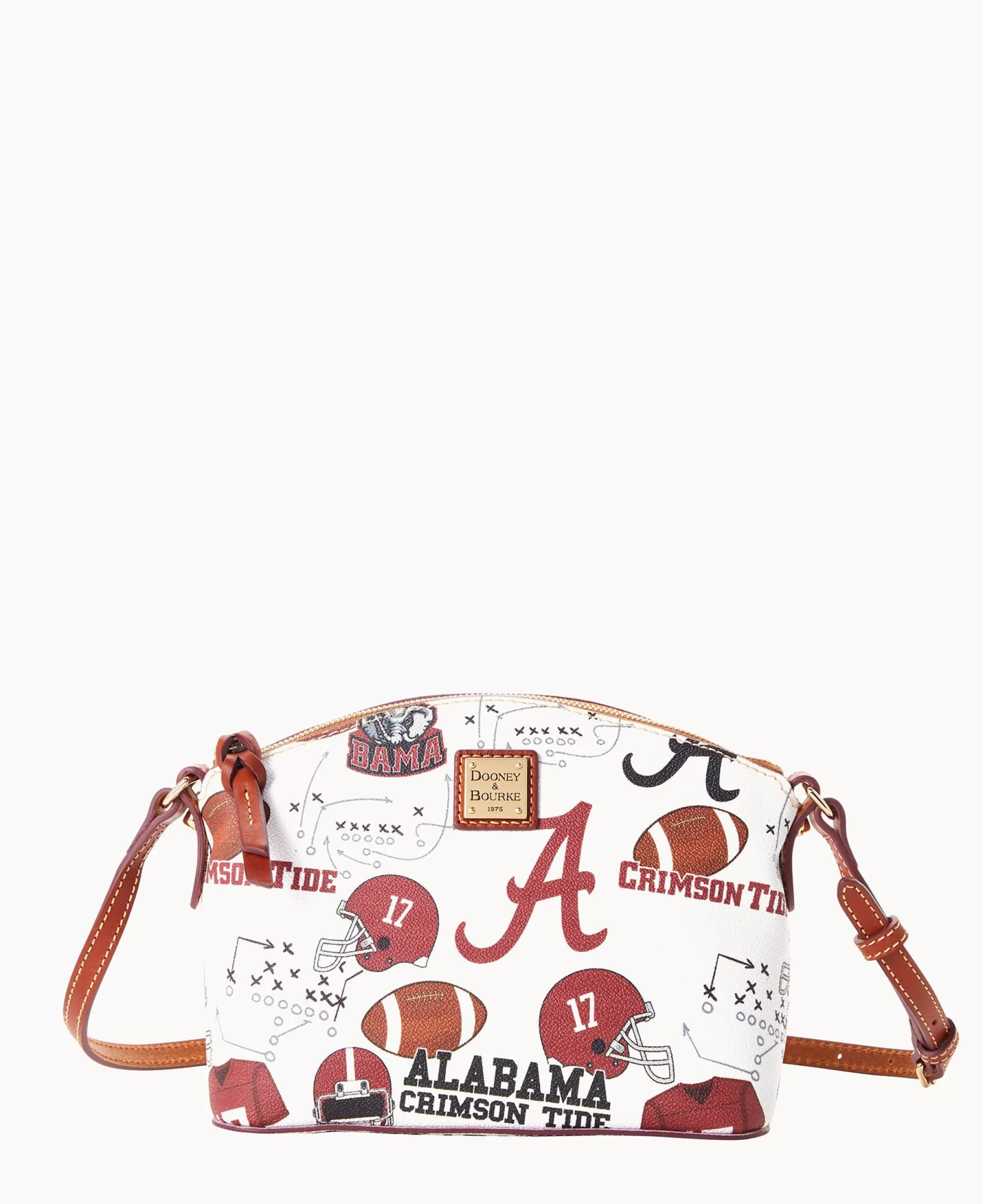 Dooney & Bourke Game Day Ready | Printed Fabric^Collegiate University of Alabama Suki Crossbody