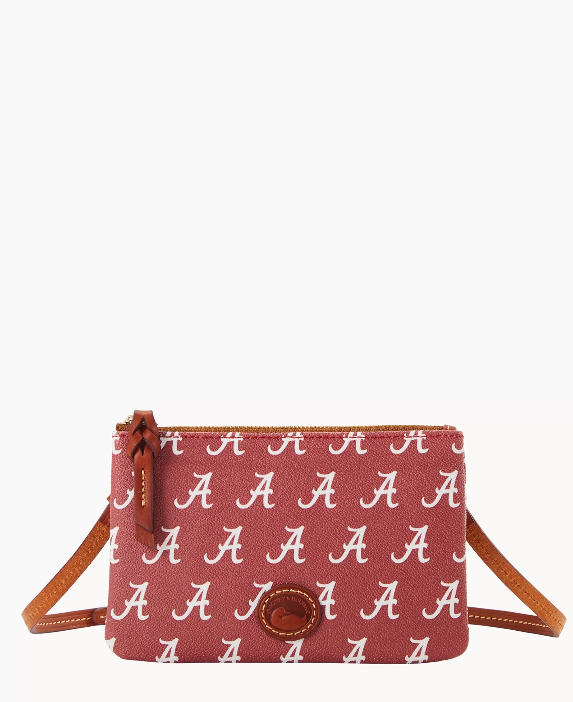 Dooney & Bourke Game Day Ready | Printed Fabric^Collegiate a Top Zip Crossbody