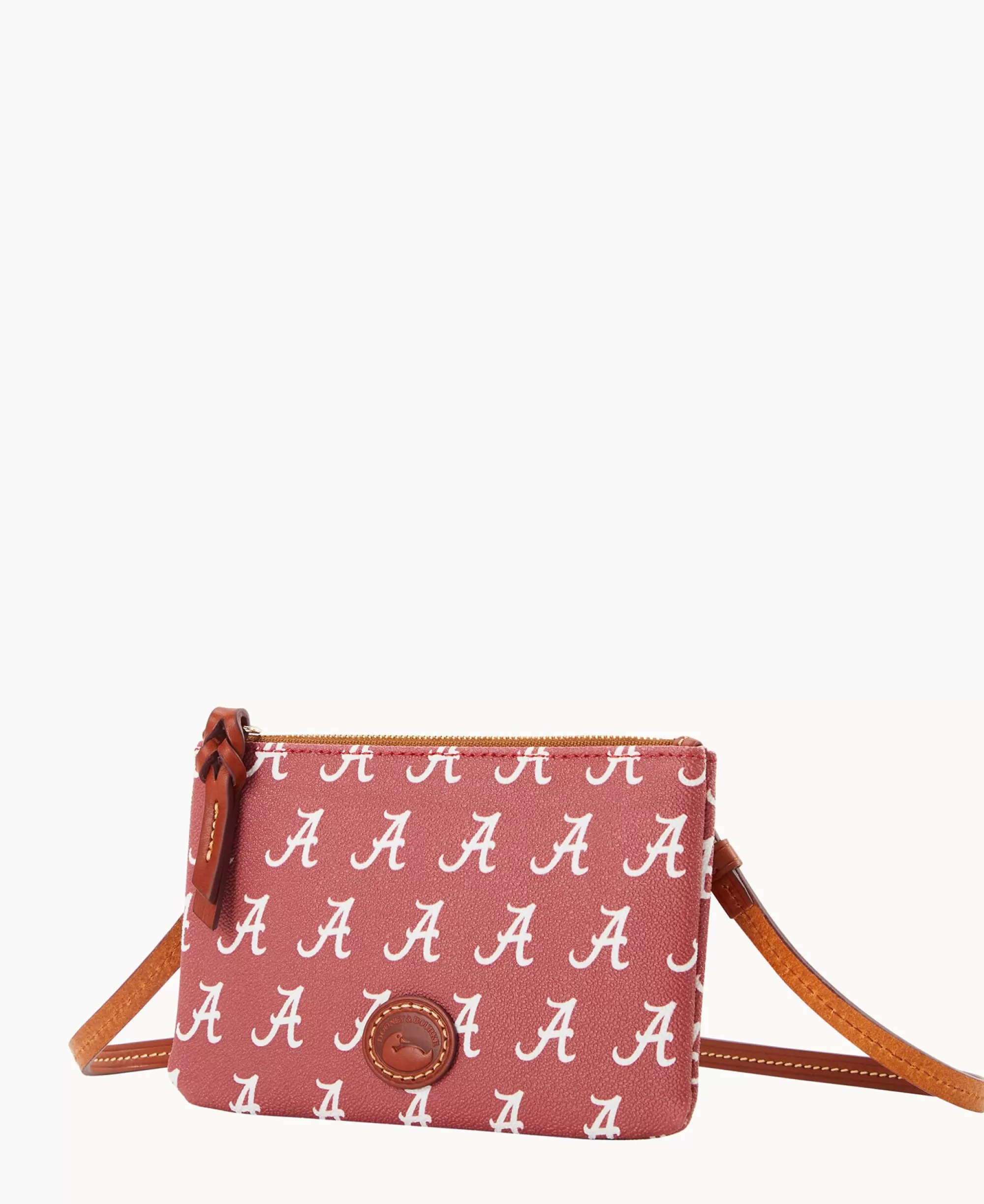 Dooney & Bourke Game Day Ready | Printed Fabric^Collegiate a Top Zip Crossbody