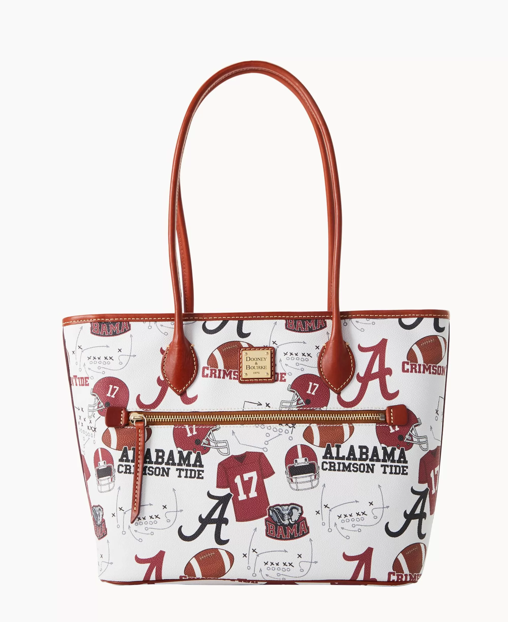 Dooney & Bourke Game Day Ready | Printed Fabric^Collegiate University of Alabama Tote