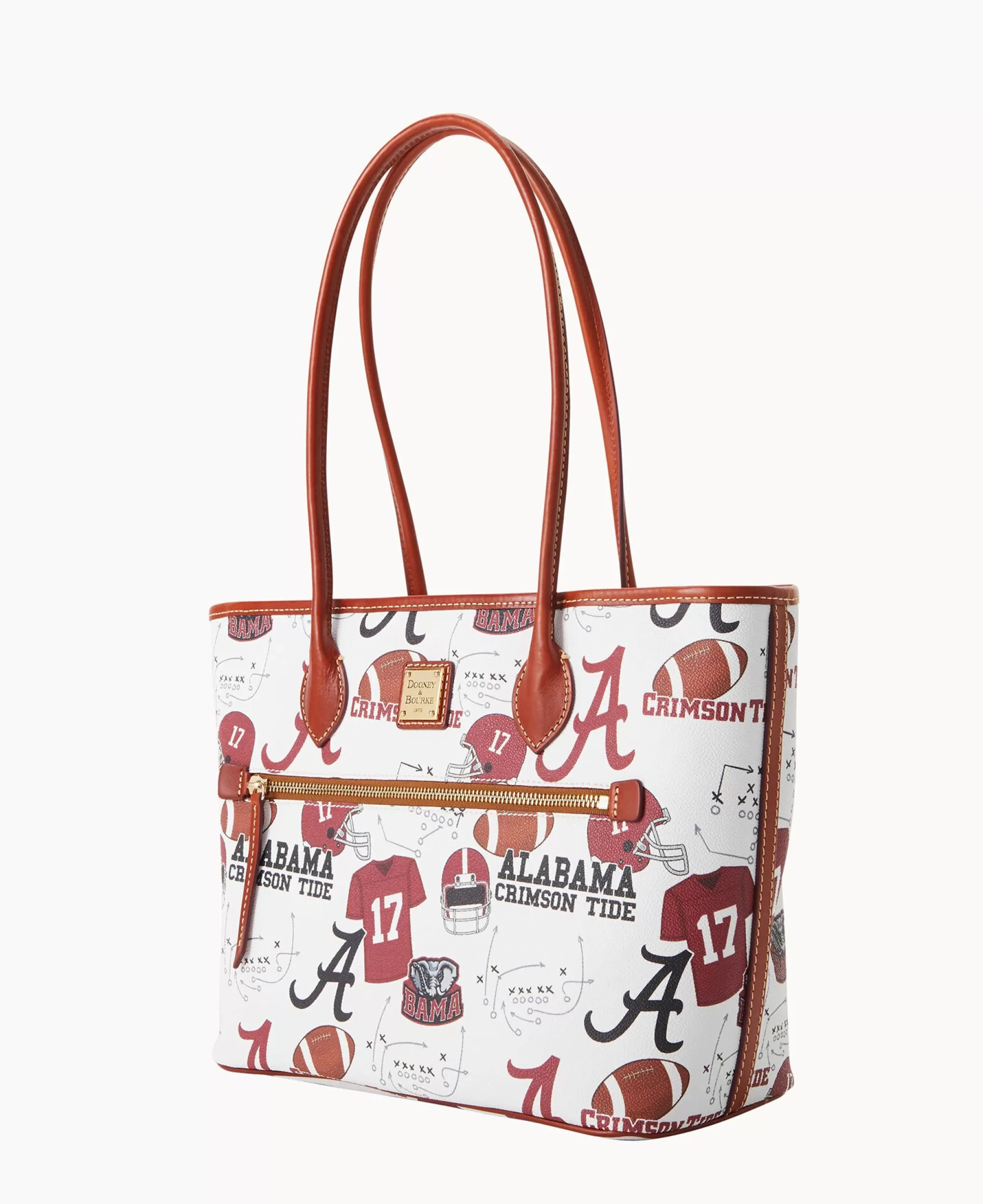 Dooney & Bourke Game Day Ready | Printed Fabric^Collegiate University of Alabama Tote