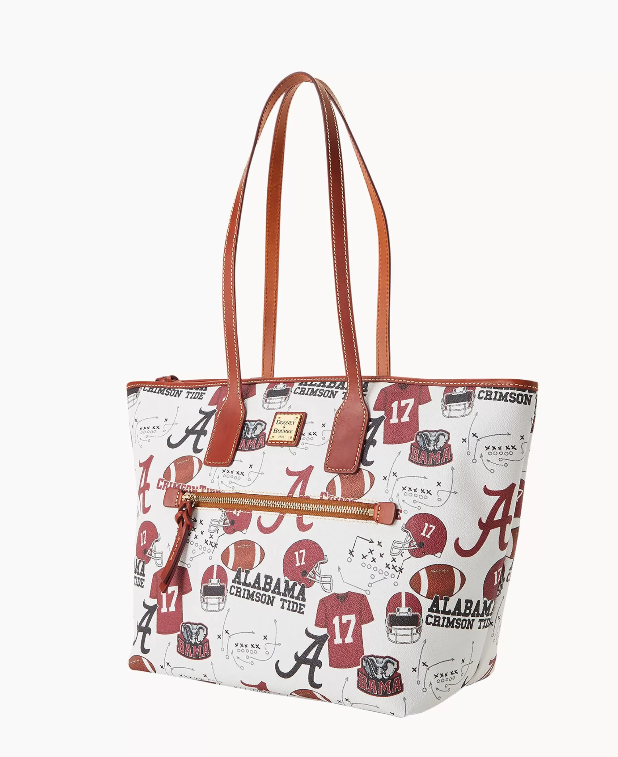 Dooney & Bourke Game Day Ready | Printed Fabric^Collegiate University of Alabama Tote