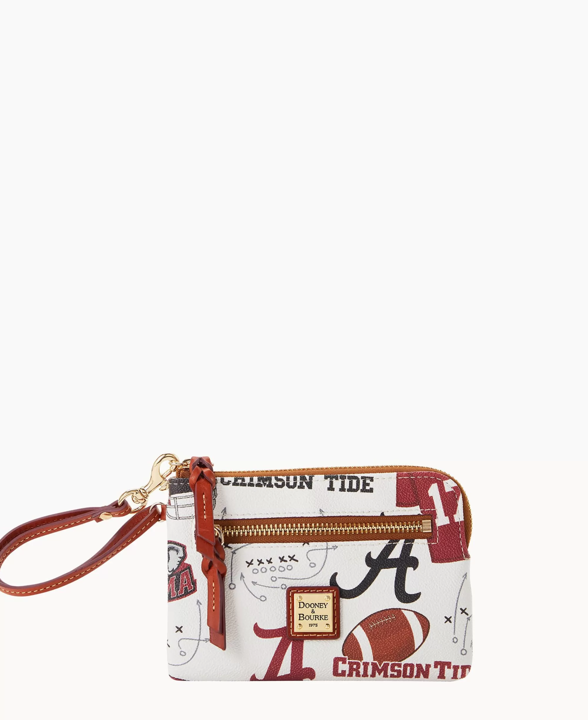 Dooney & Bourke Grab and Go | Wristlets^Collegiate University of Alabama Zip Around Wristlet