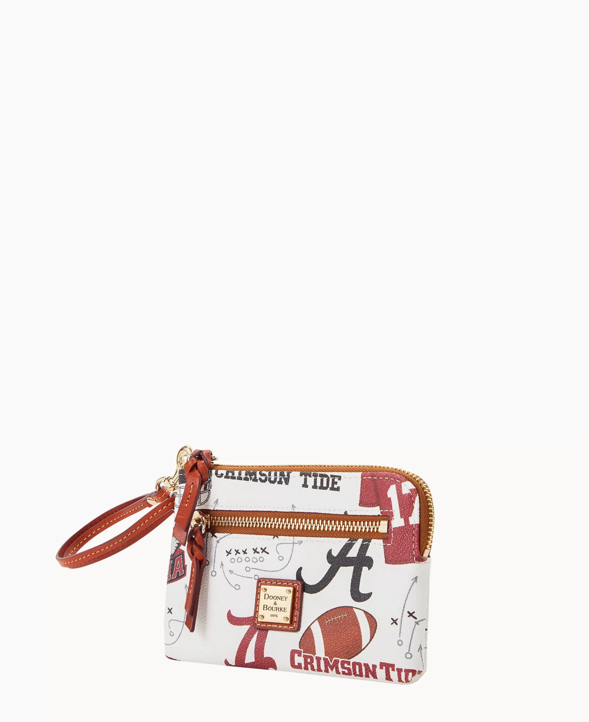 Dooney & Bourke Grab and Go | Wristlets^Collegiate University of Alabama Zip Around Wristlet