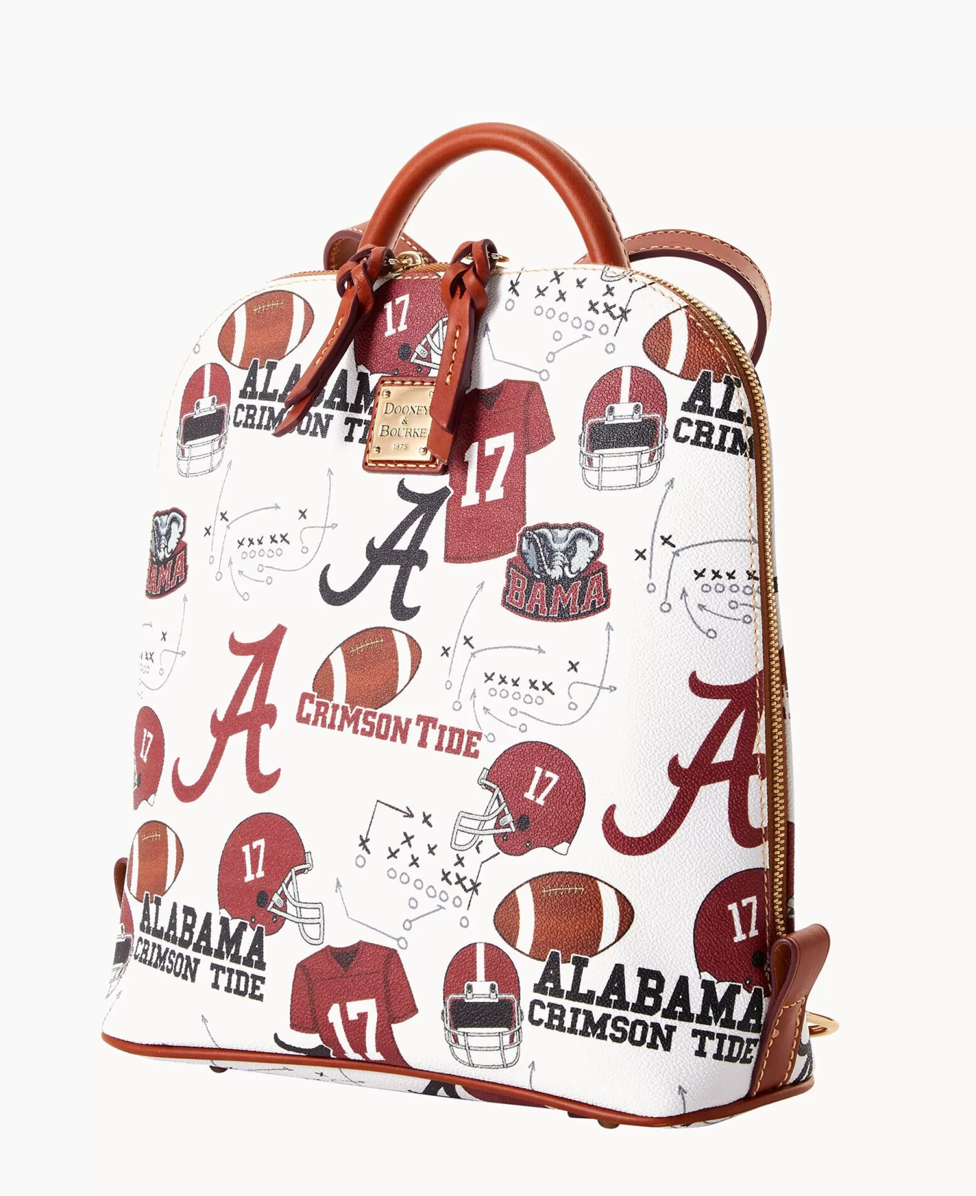 Dooney & Bourke Game Day Ready | Printed Fabric^Collegiate University of Zip Pod Backpack