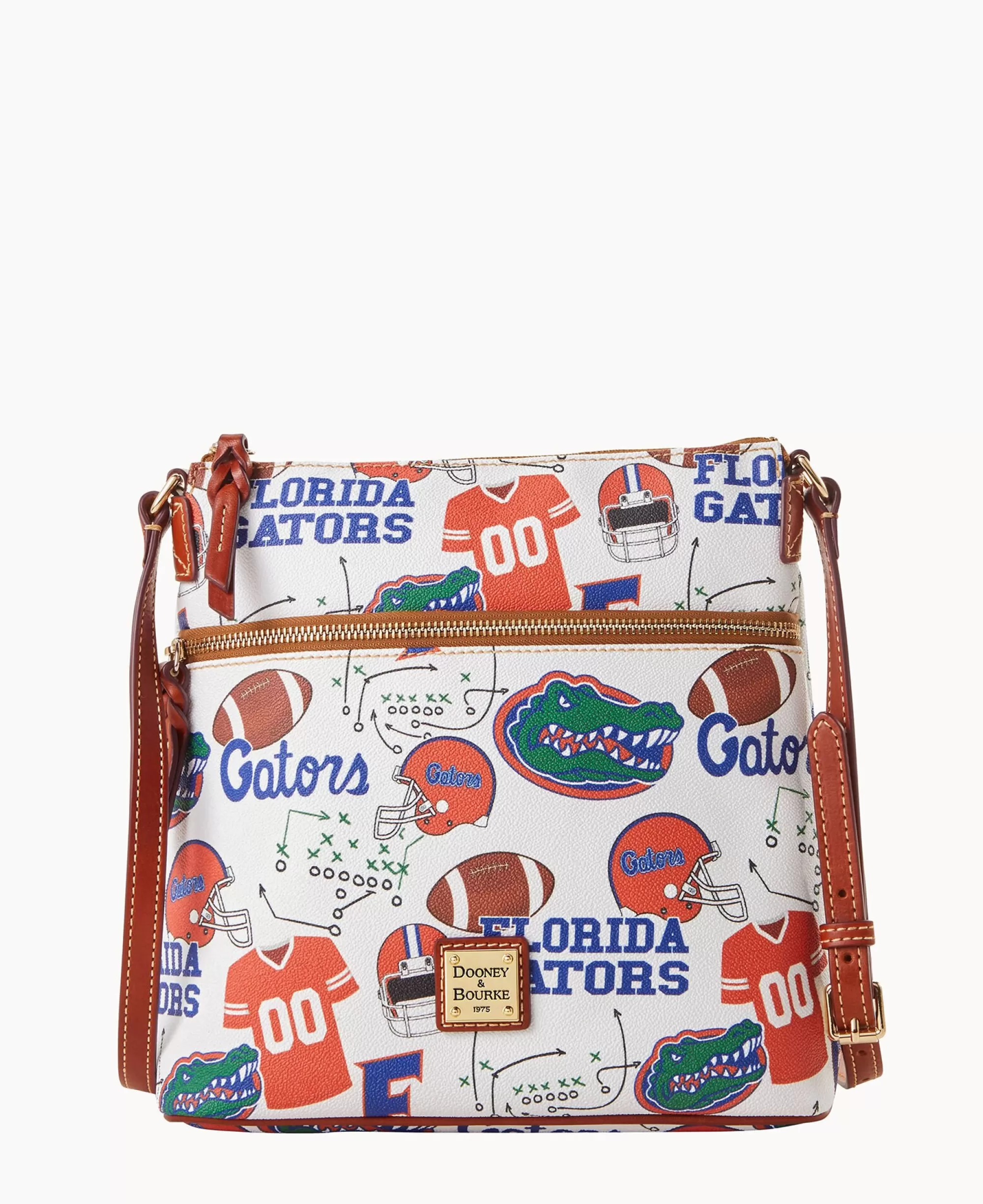 Dooney & Bourke Game Day Ready | Printed Fabric^Collegiate University of Florida Crossbody