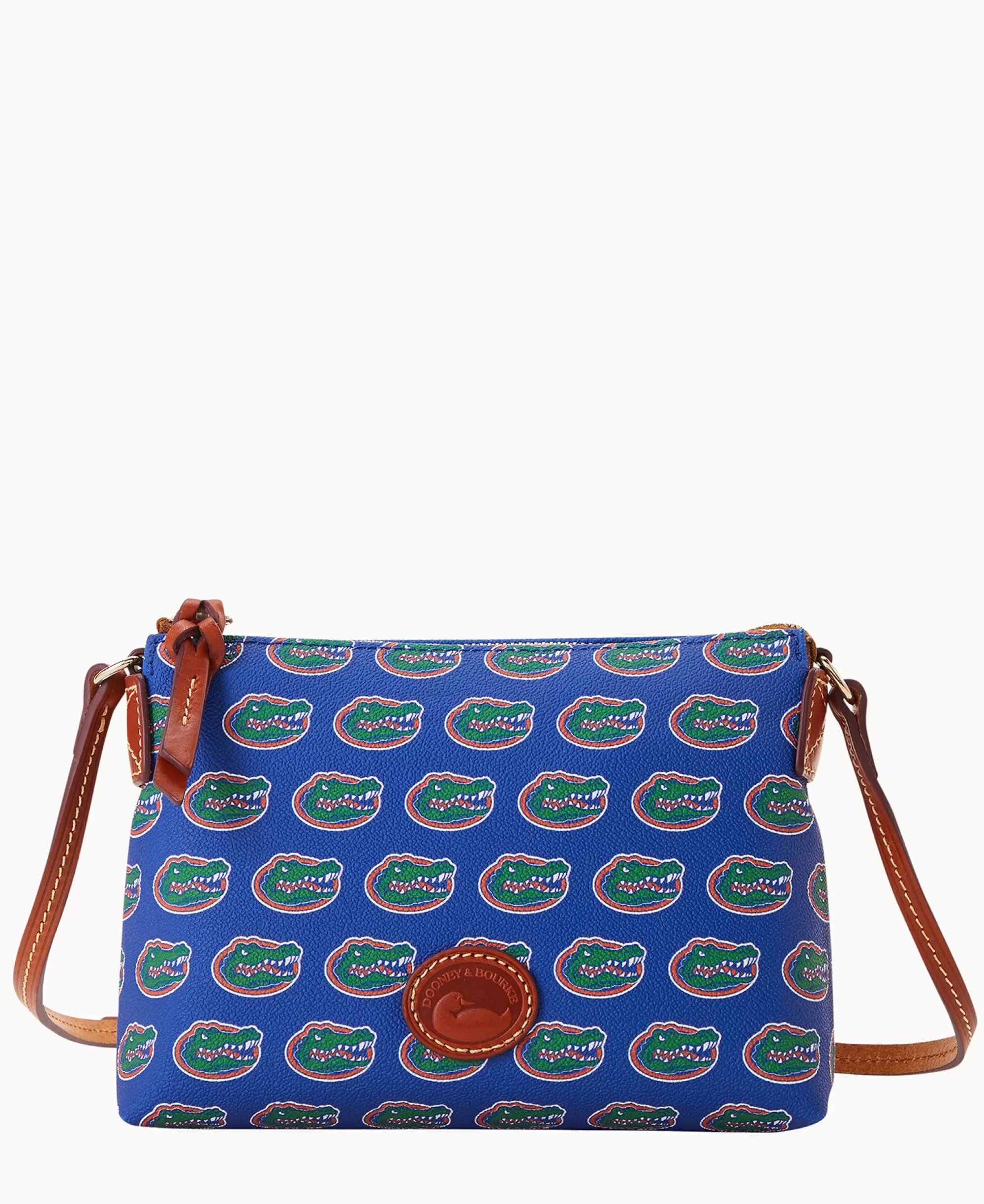 Dooney & Bourke Game Day Ready | Printed Fabric^Collegiate a Crossbody Pouchette