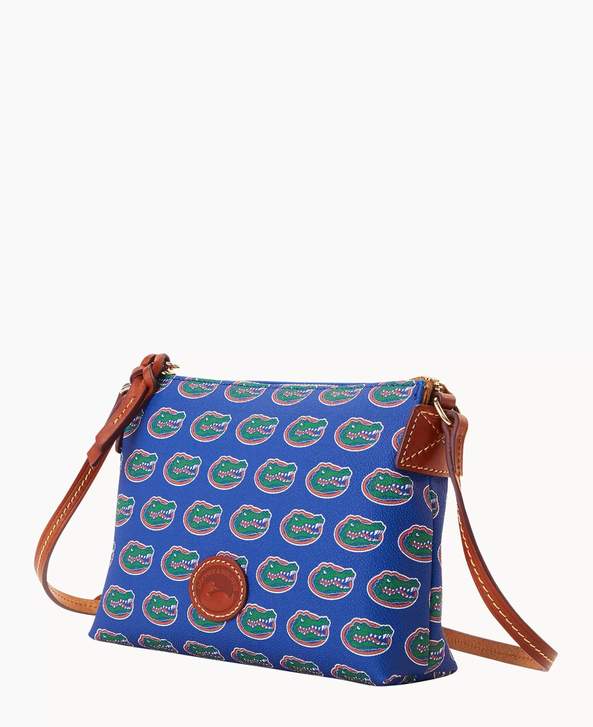 Dooney & Bourke Game Day Ready | Printed Fabric^Collegiate a Crossbody Pouchette