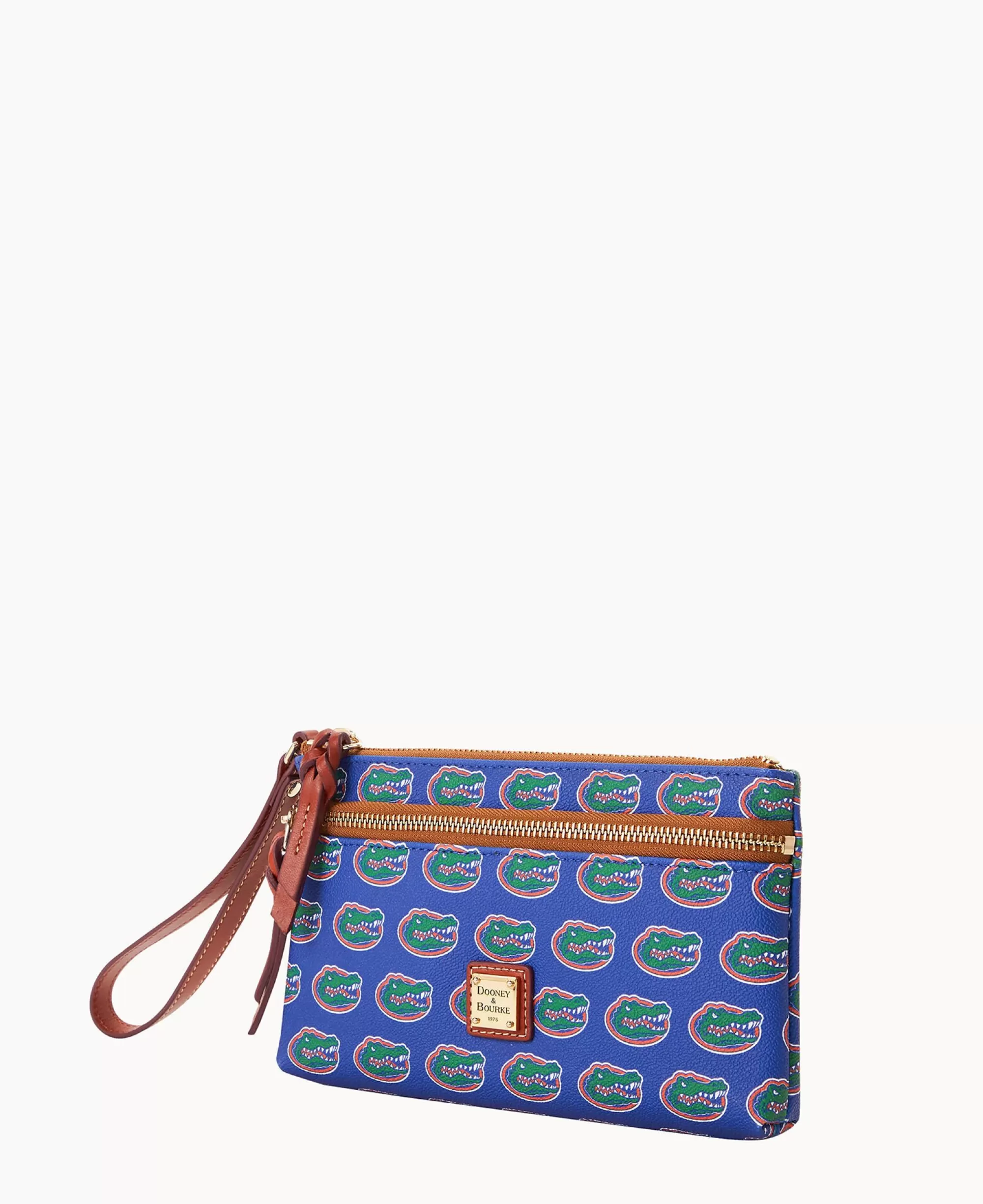 Dooney & Bourke Grab and Go | Wristlets^Collegiate a Double Zip Wristlet