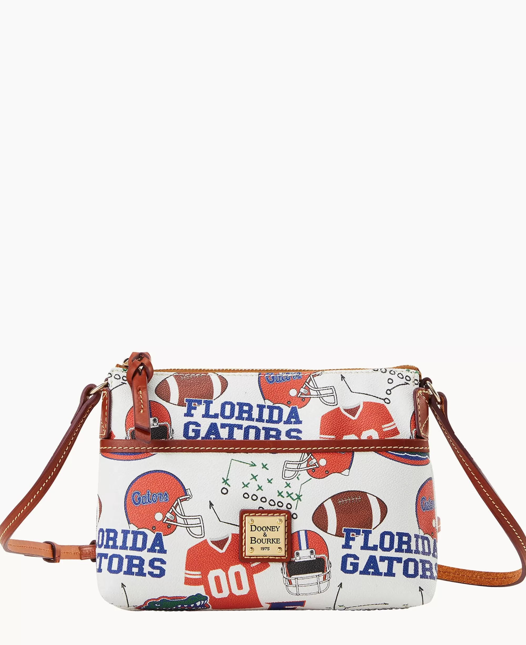 Dooney & Bourke Game Day Ready | Printed Fabric^Collegiate a Ginger Crossbody