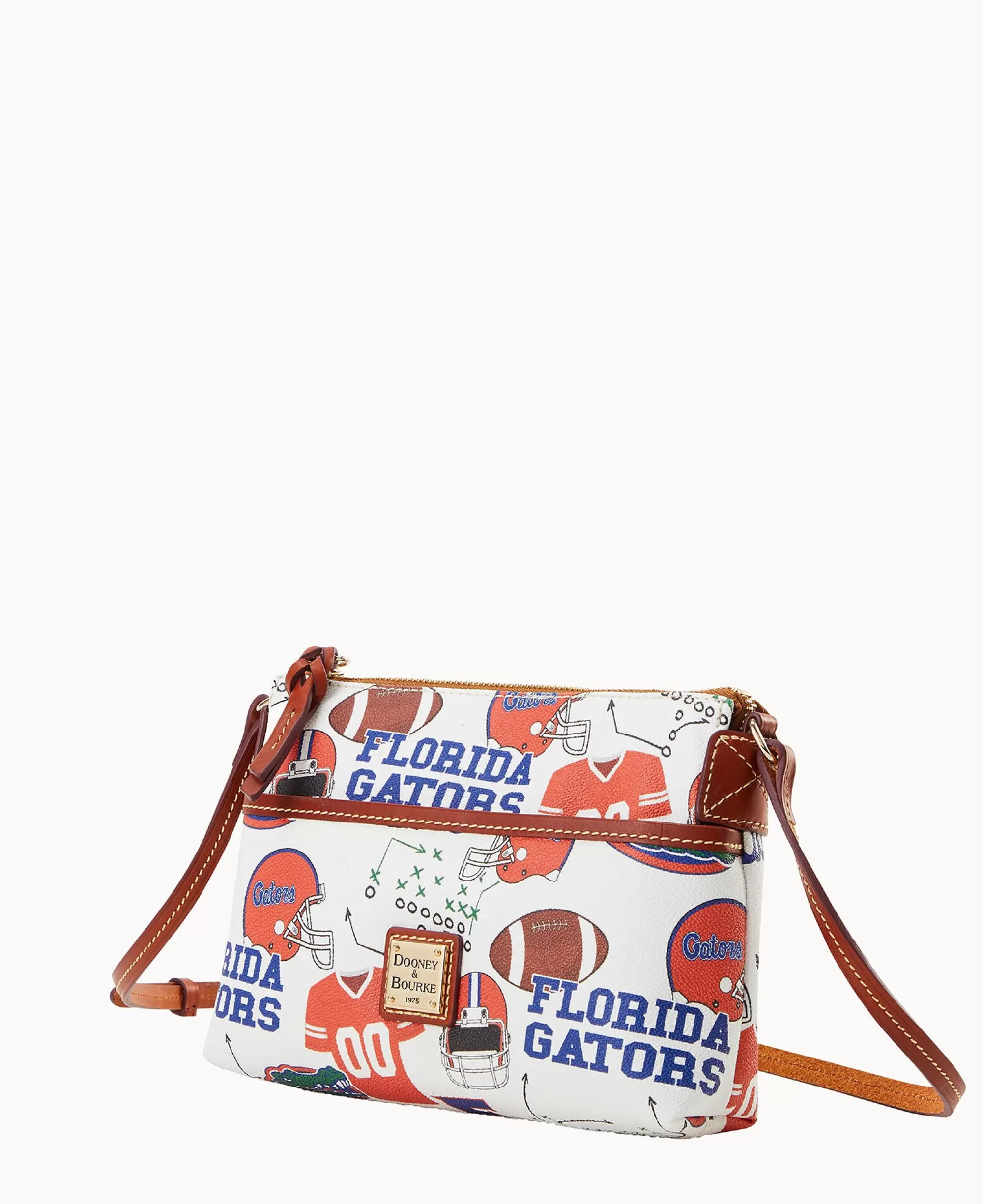 Dooney & Bourke Game Day Ready | Printed Fabric^Collegiate a Ginger Crossbody