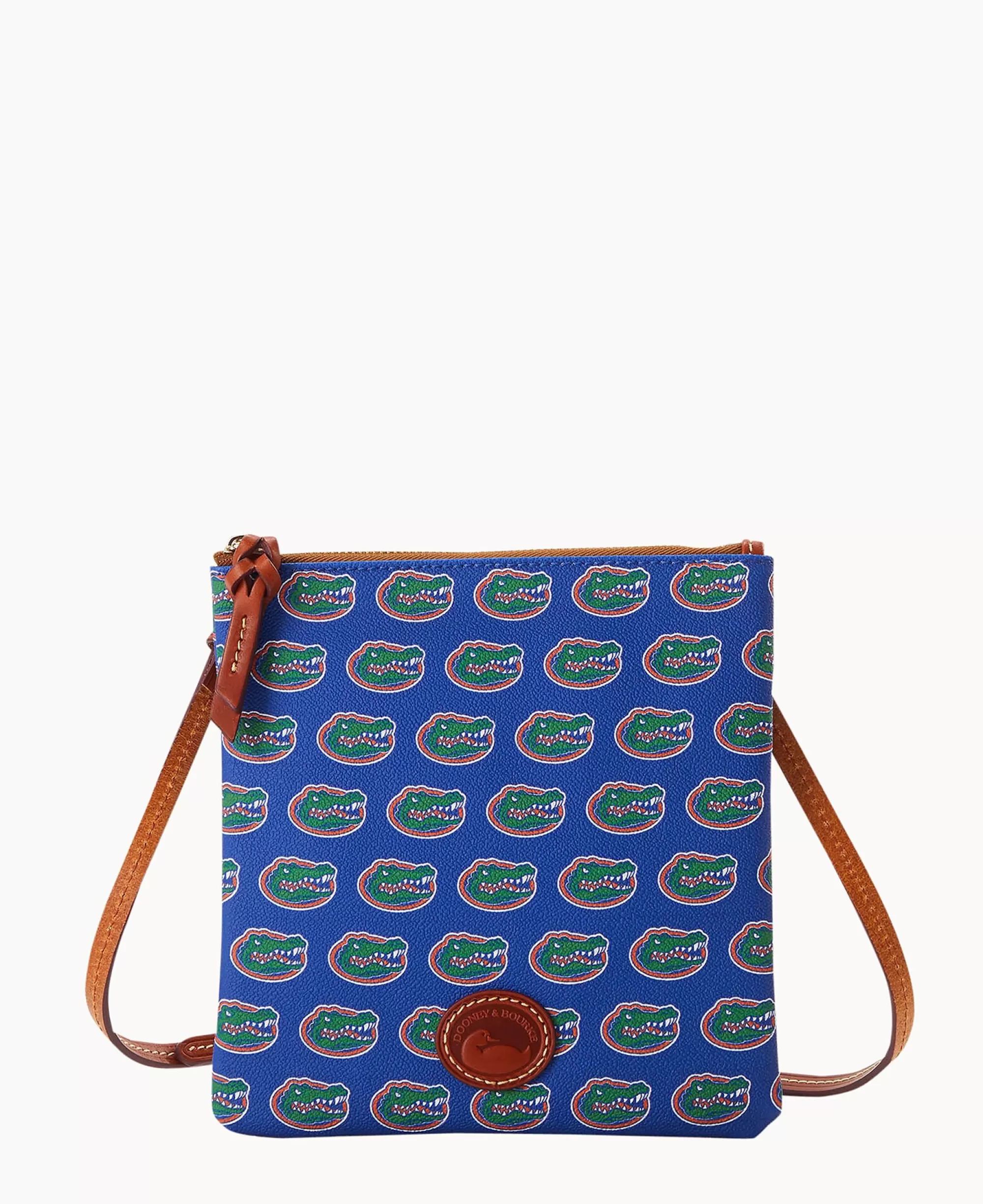 Dooney & Bourke Game Day Ready | Printed Fabric^Collegiate a North South Top Zip Crossbody