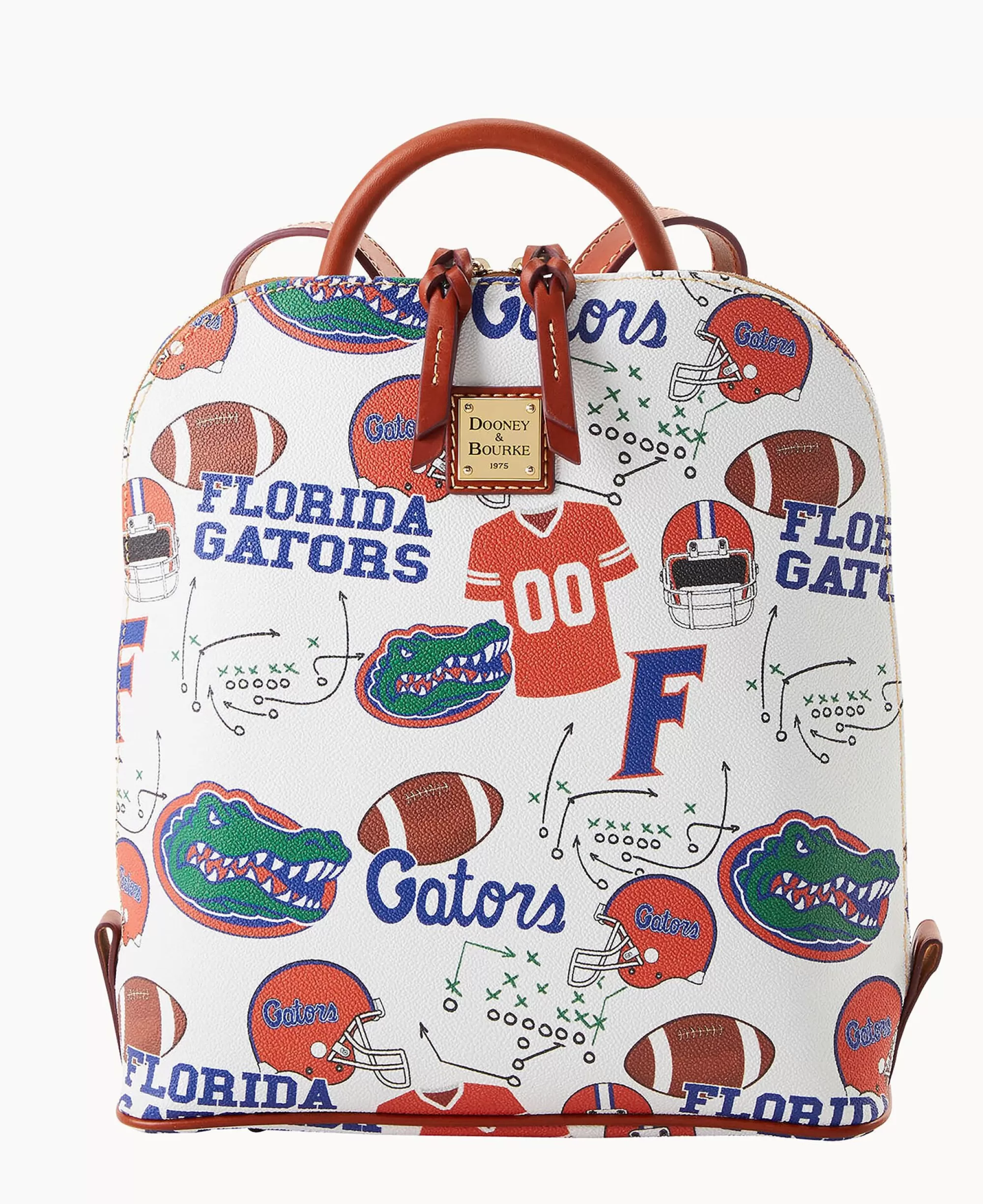 Dooney & Bourke Game Day Ready | Printed Fabric^Collegiate University of Zip Pod Backpack