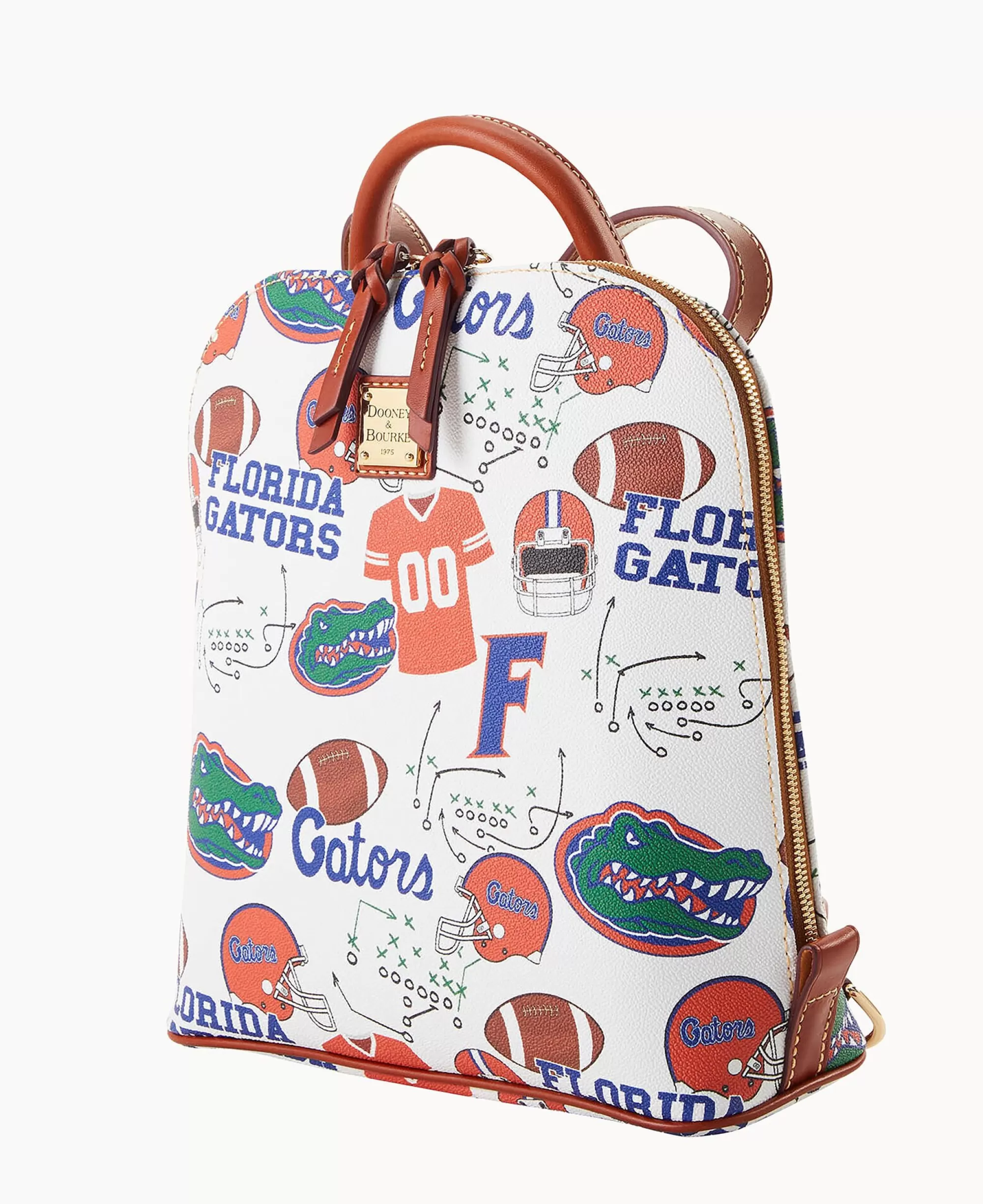 Dooney & Bourke Game Day Ready | Printed Fabric^Collegiate University of Zip Pod Backpack