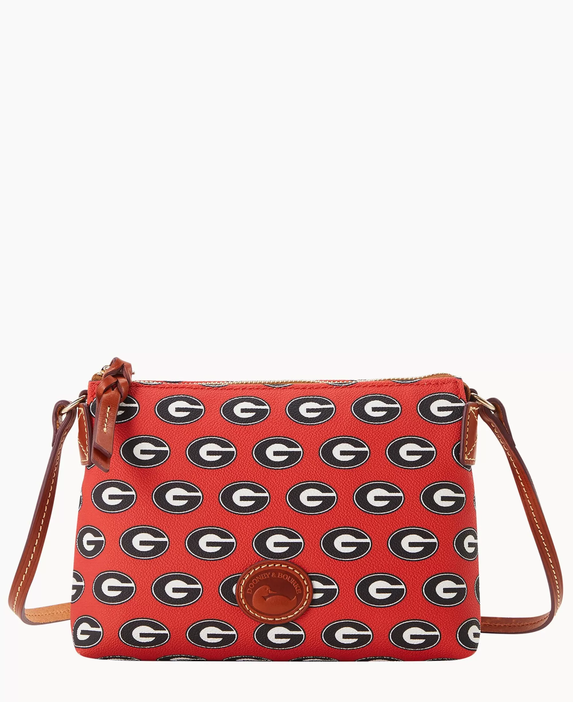 Dooney & Bourke Game Day Ready | Printed Fabric^Collegiate a Crossbody Pouchette