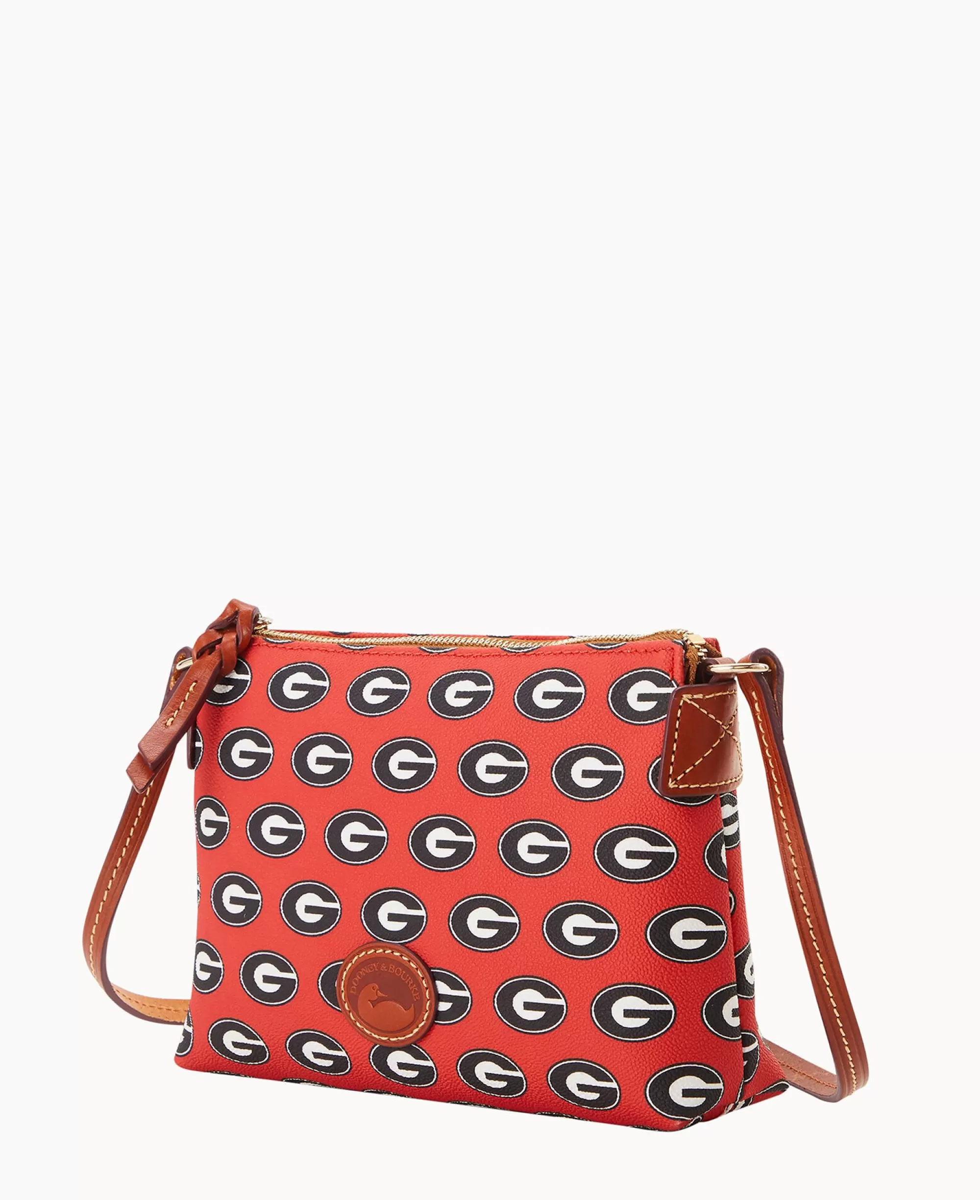 Dooney & Bourke Game Day Ready | Printed Fabric^Collegiate a Crossbody Pouchette