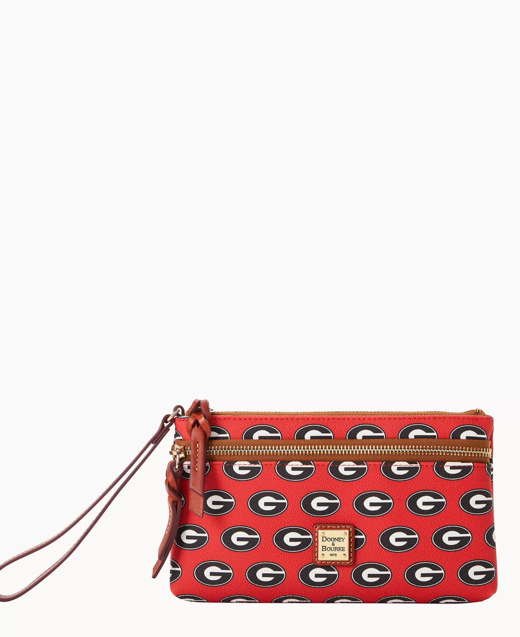 Dooney & Bourke Grab and Go | Wristlets^Collegiate a Double Zip Wristlet