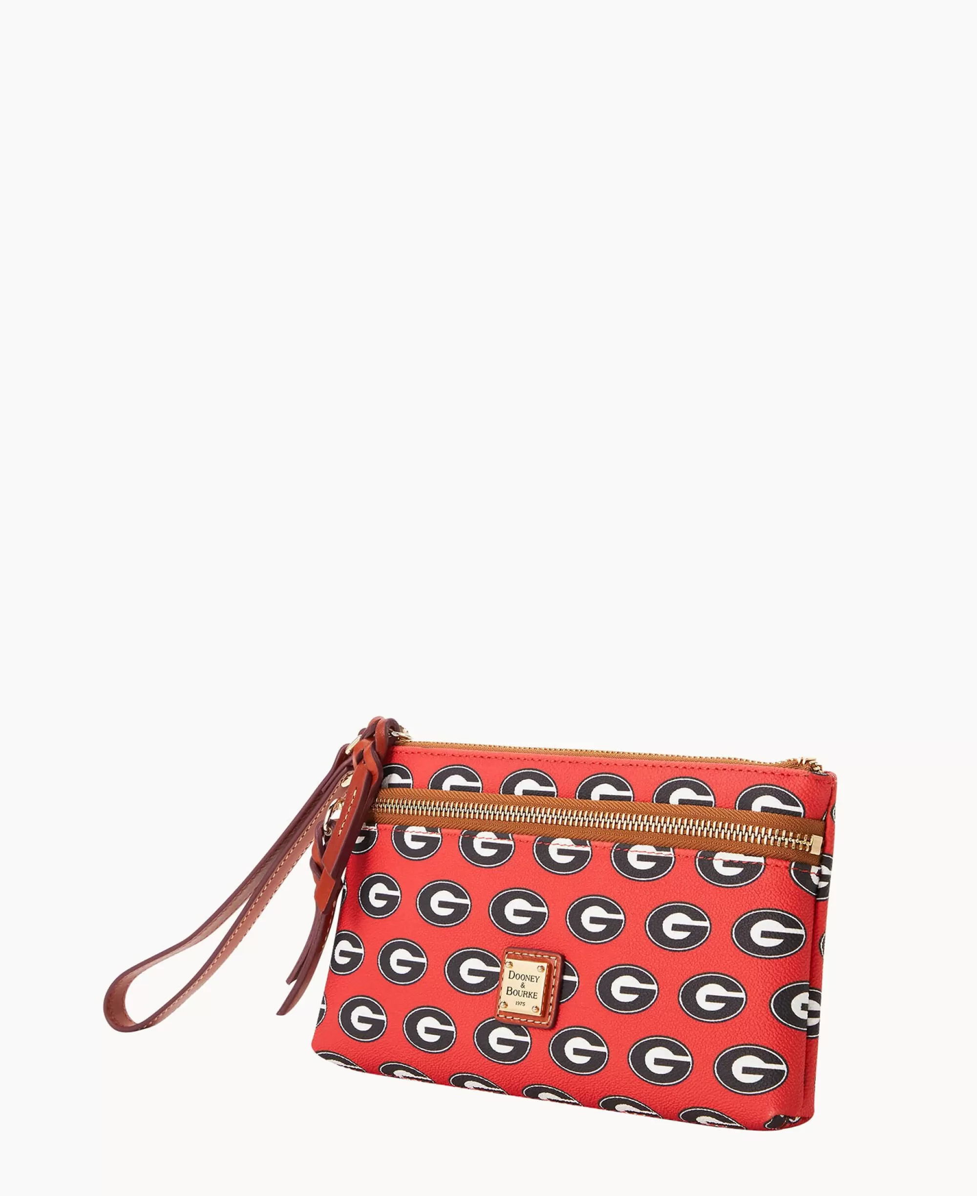 Dooney & Bourke Grab and Go | Wristlets^Collegiate a Double Zip Wristlet