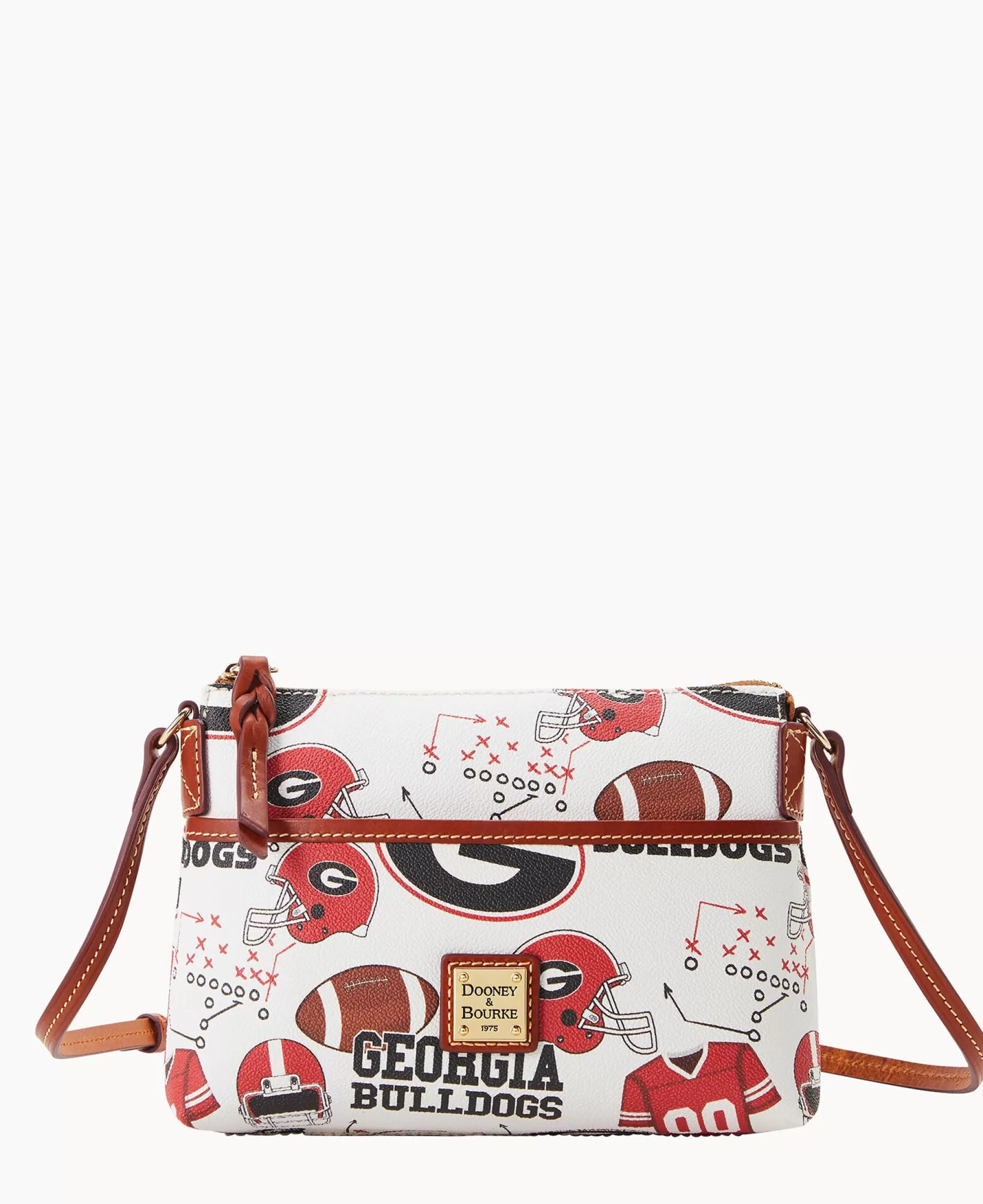 Dooney & Bourke Game Day Ready | Printed Fabric^Collegiate a Ginger Crossbody