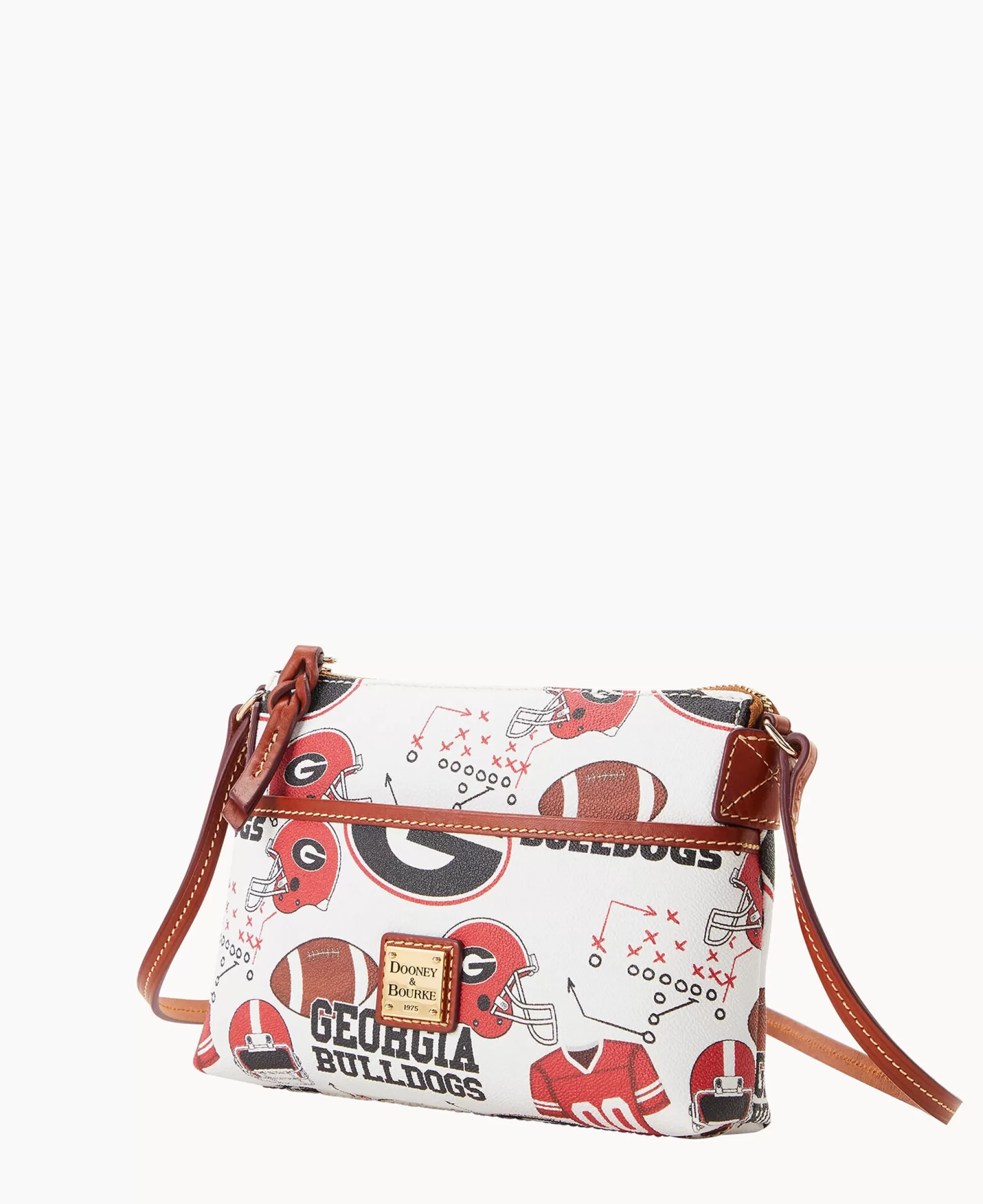 Dooney & Bourke Game Day Ready | Printed Fabric^Collegiate a Ginger Crossbody