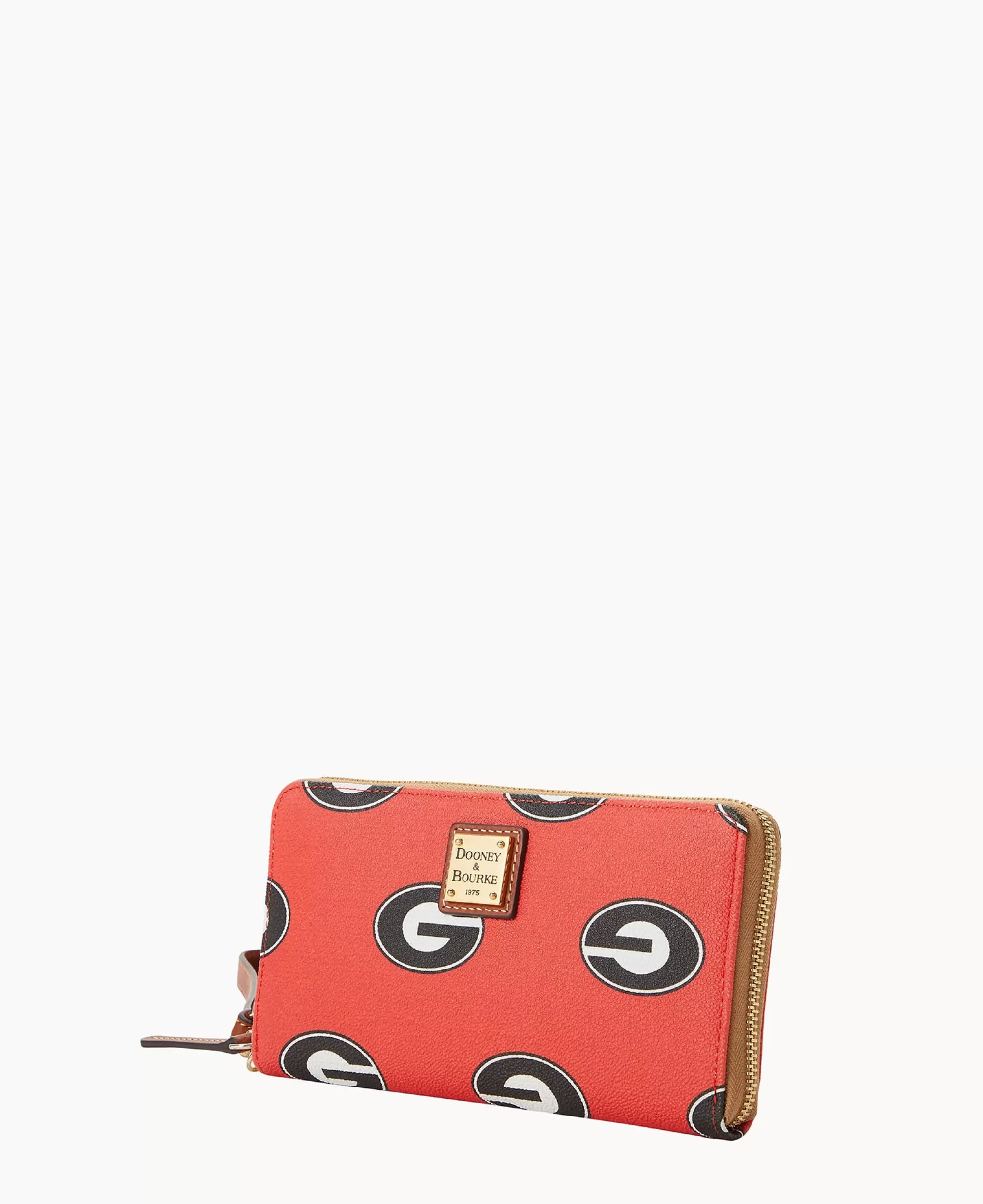 Dooney & Bourke Grab and Go | Wristlets^Collegiate University of Large Zip Around Wristlet