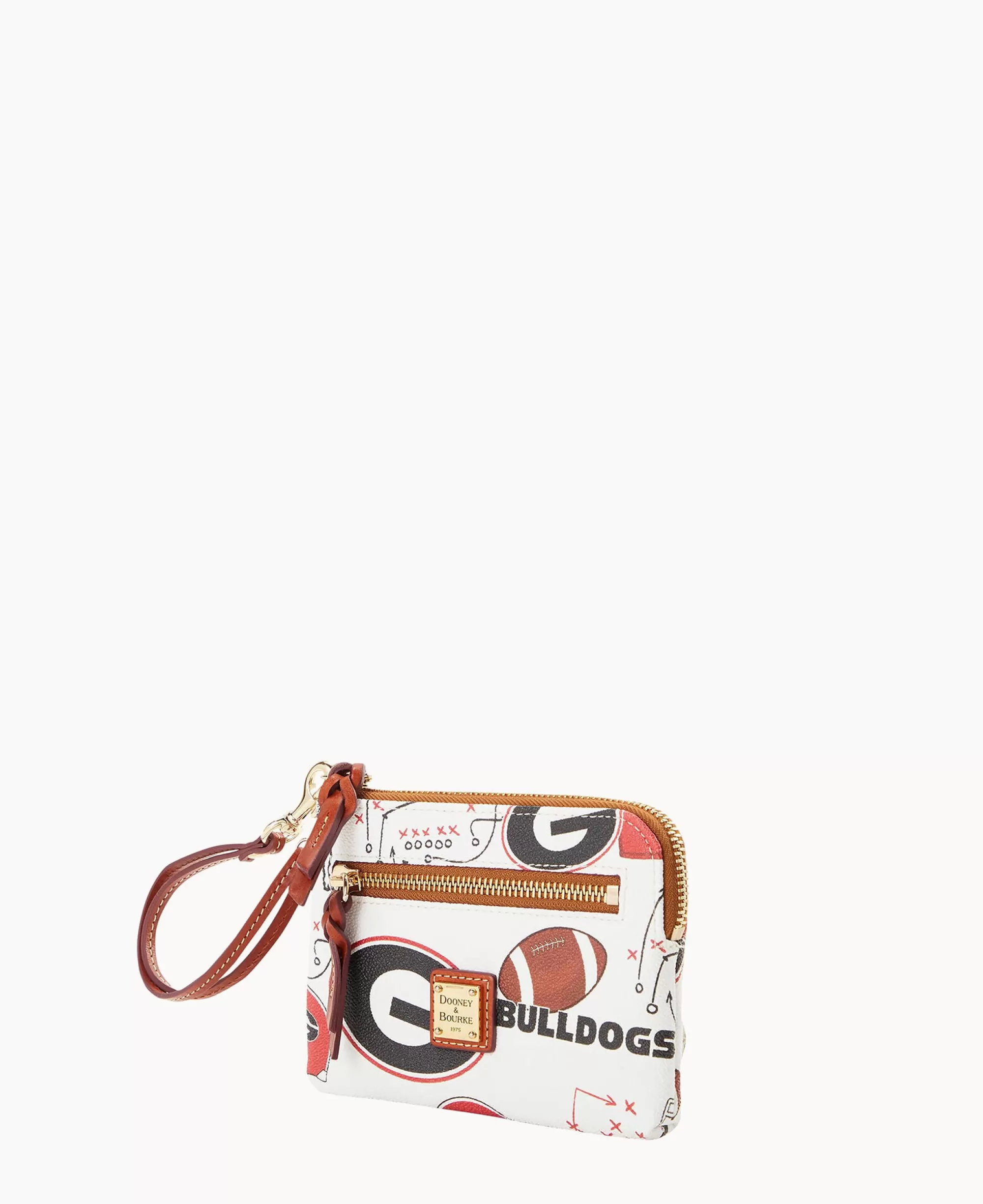 Dooney & Bourke Grab and Go | Wristlets^Collegiate University of Georgia Zip Around Wristlet