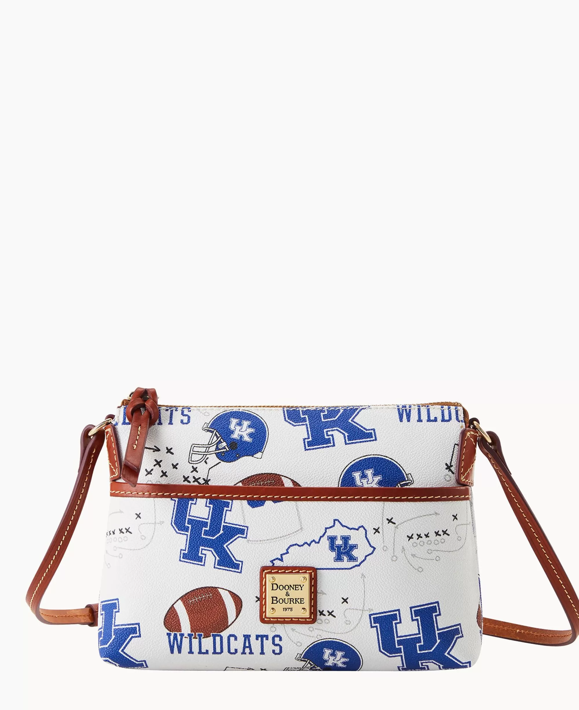 Dooney & Bourke Game Day Ready | Printed Fabric^Collegiate University of Kentucky Ginger Crossbody