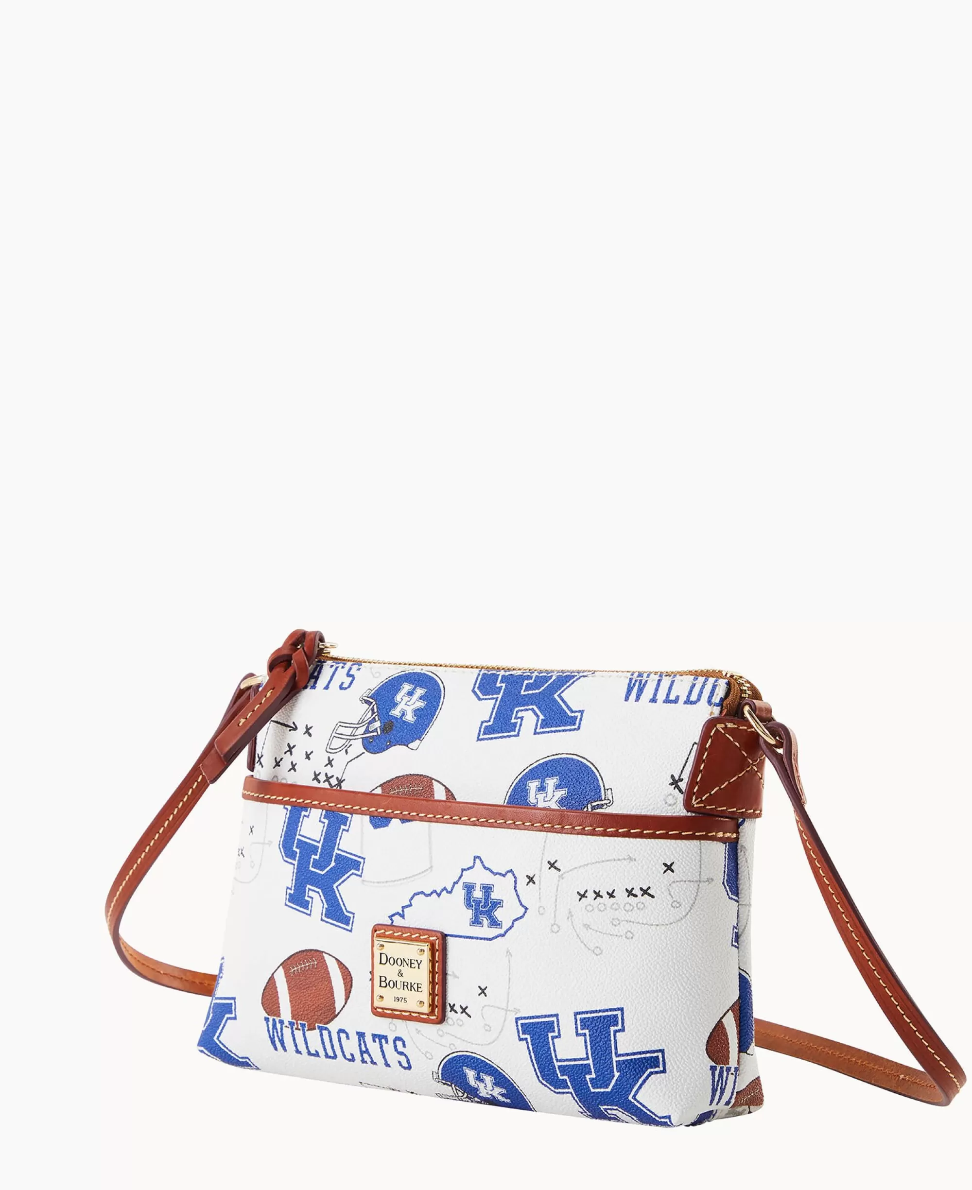 Dooney & Bourke Game Day Ready | Printed Fabric^Collegiate University of Kentucky Ginger Crossbody