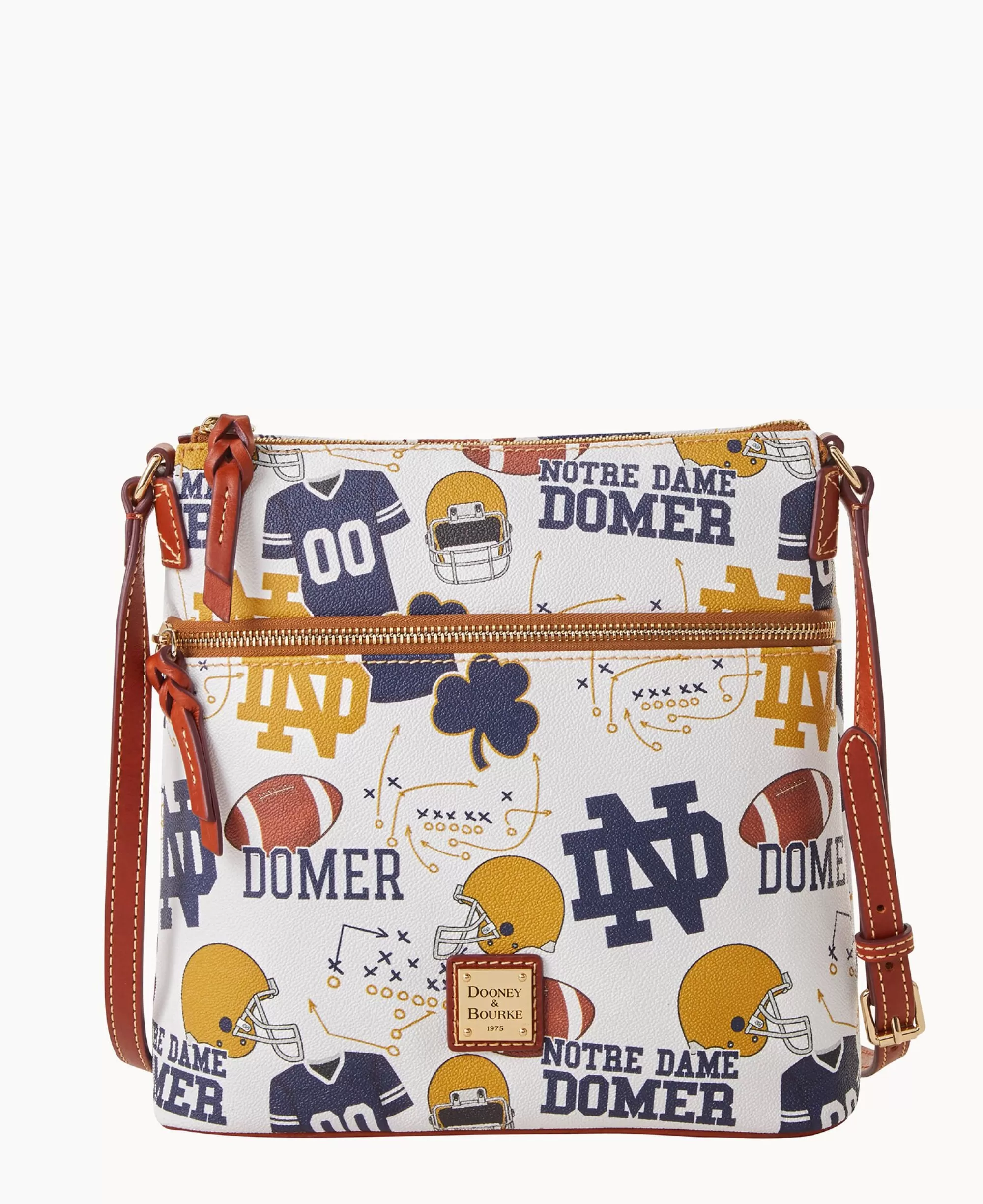 Dooney & Bourke Game Day Ready | Printed Fabric^Collegiate University of Crossbody