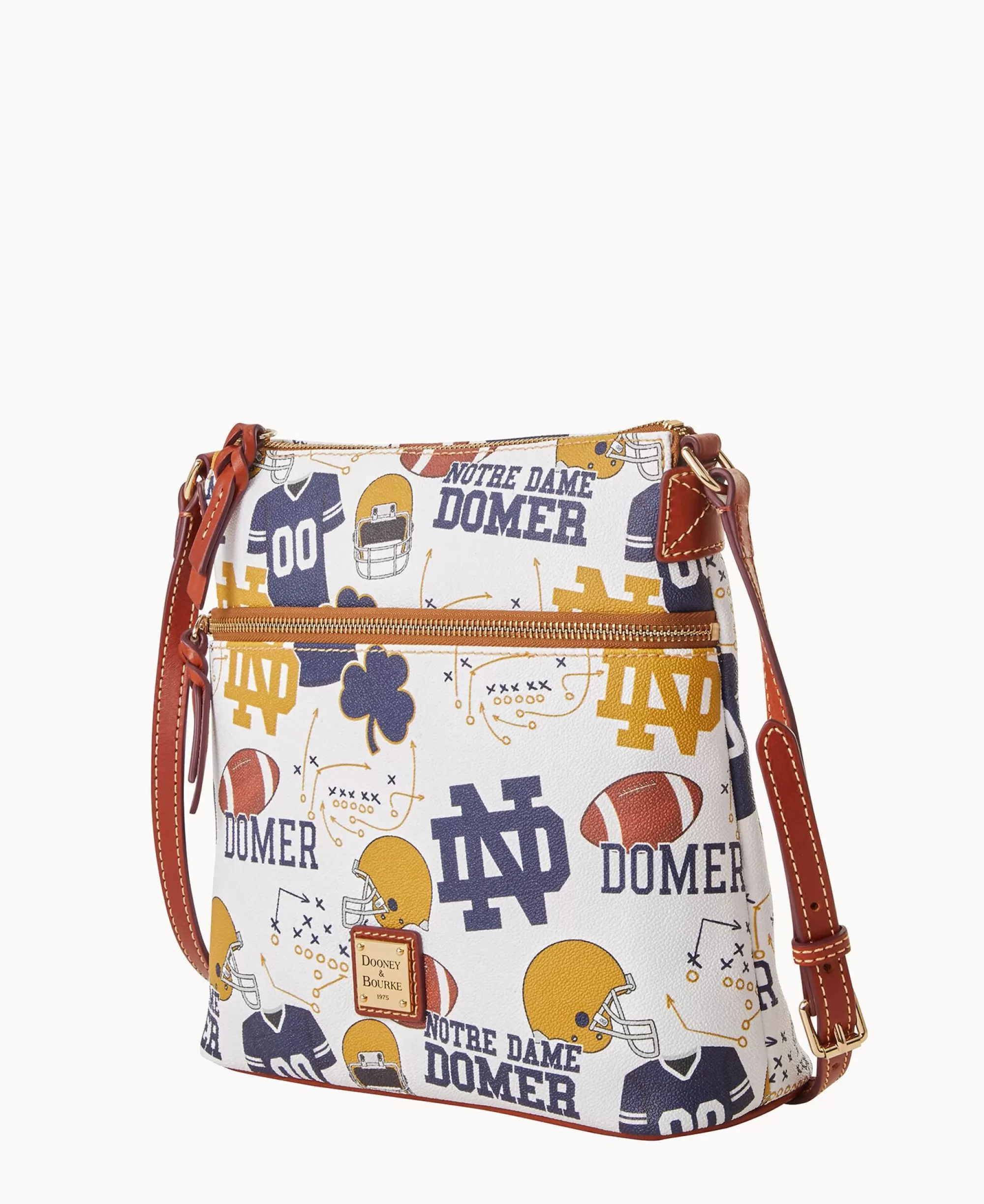 Dooney & Bourke Game Day Ready | Printed Fabric^Collegiate University of Crossbody