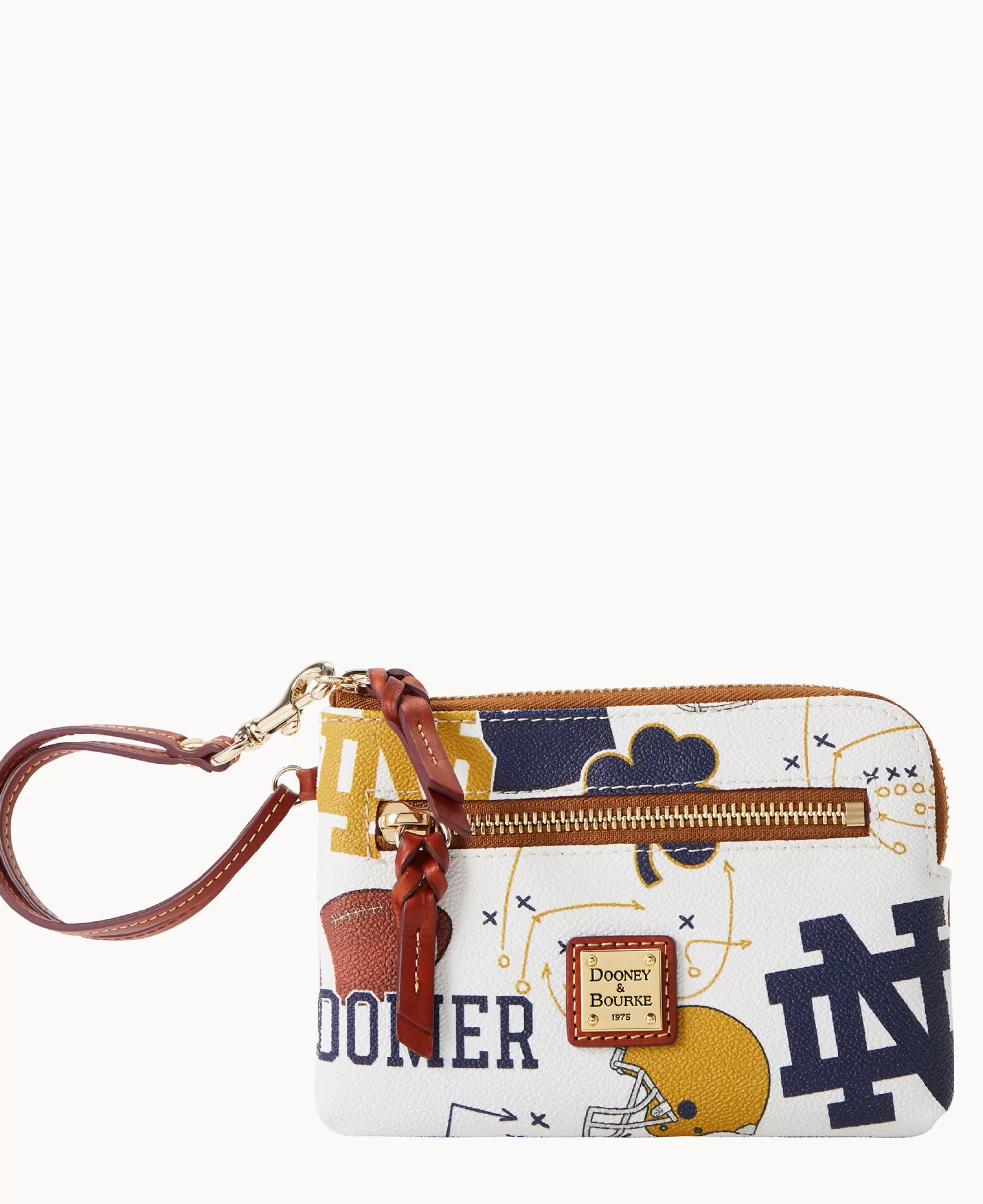 Dooney & Bourke Grab and Go | Wristlets^Collegiate University of Zip Around Wristlet