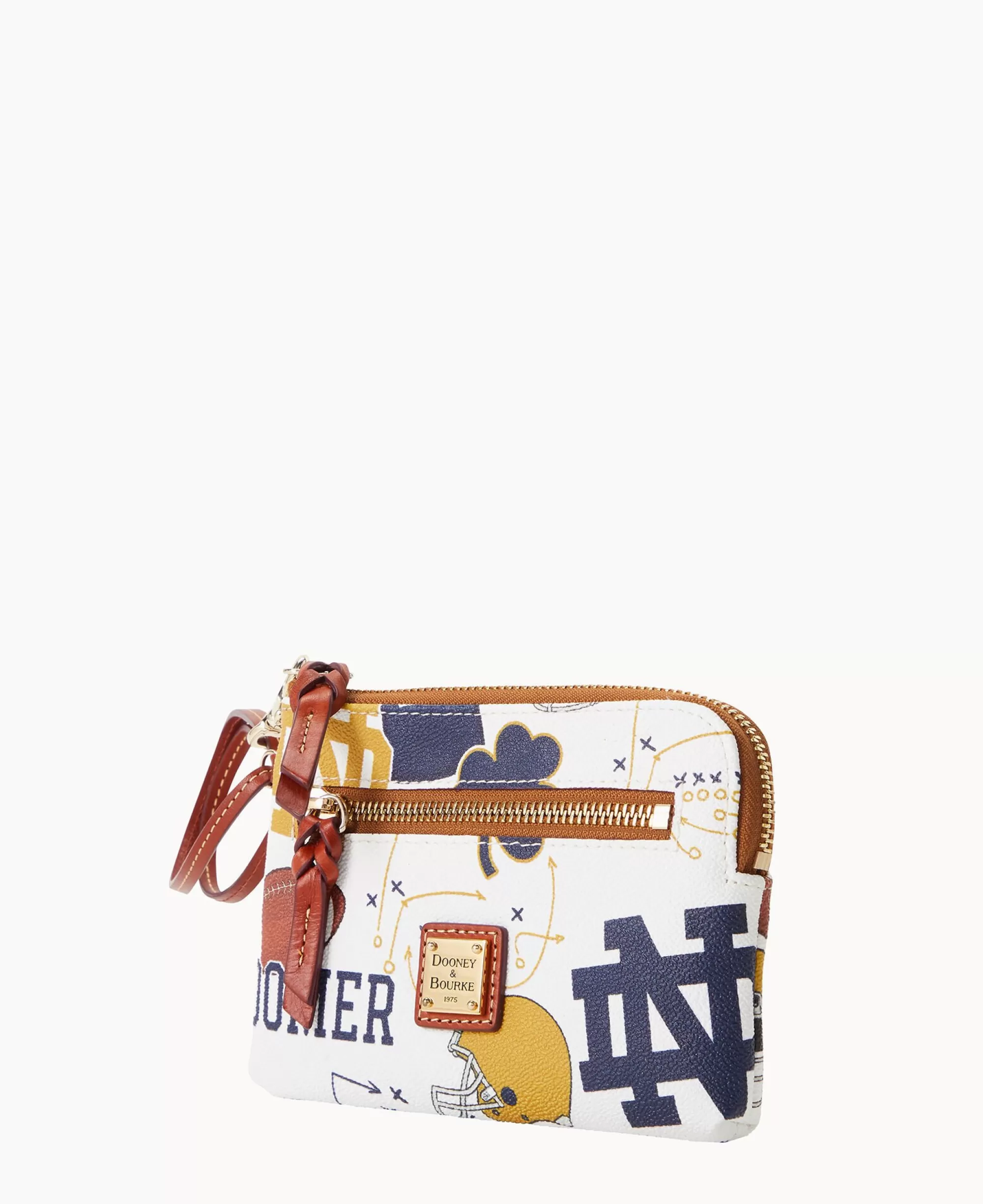 Dooney & Bourke Grab and Go | Wristlets^Collegiate University of Zip Around Wristlet