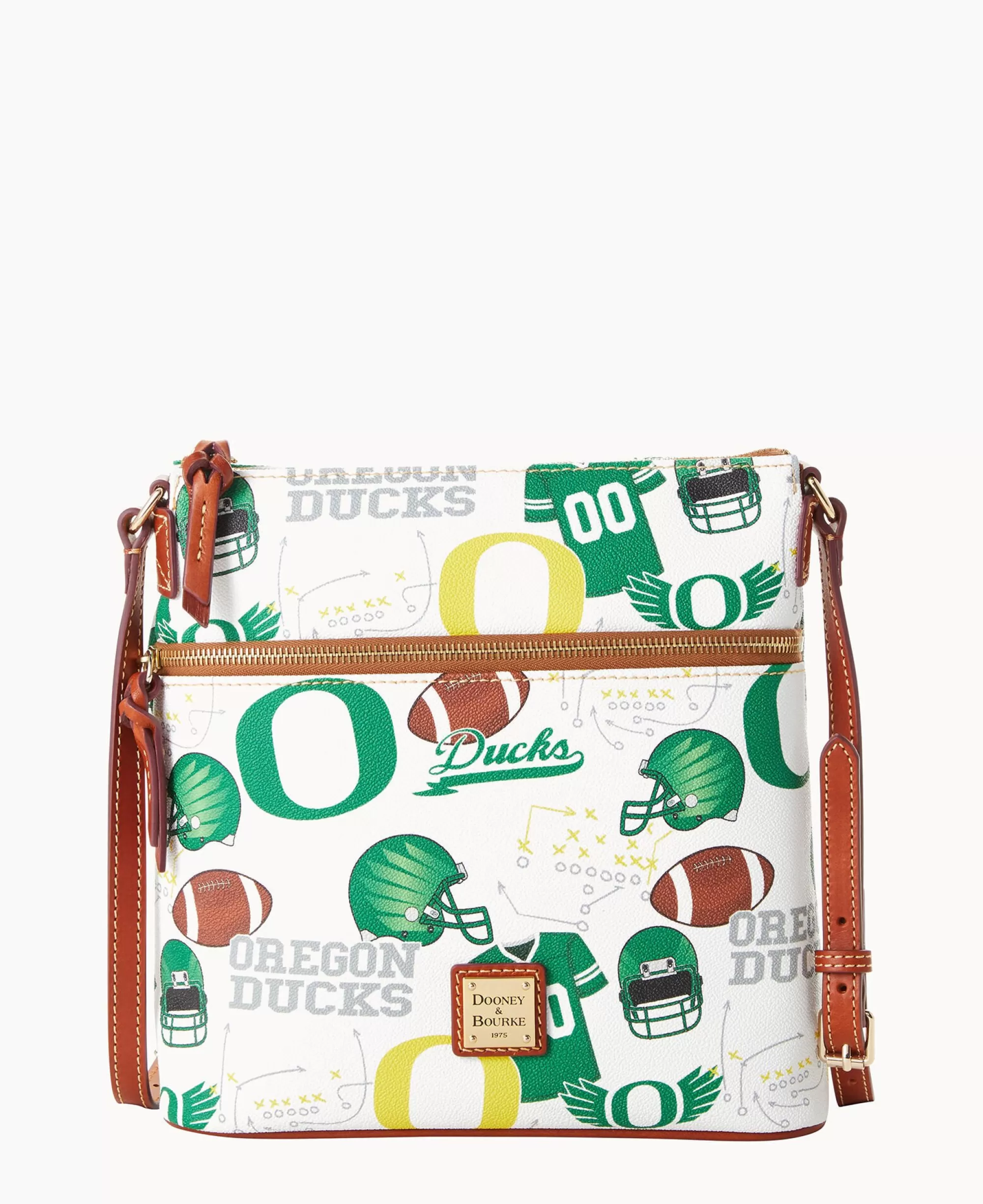 Dooney & Bourke Game Day Ready | Printed Fabric^Collegiate University of Crossbody