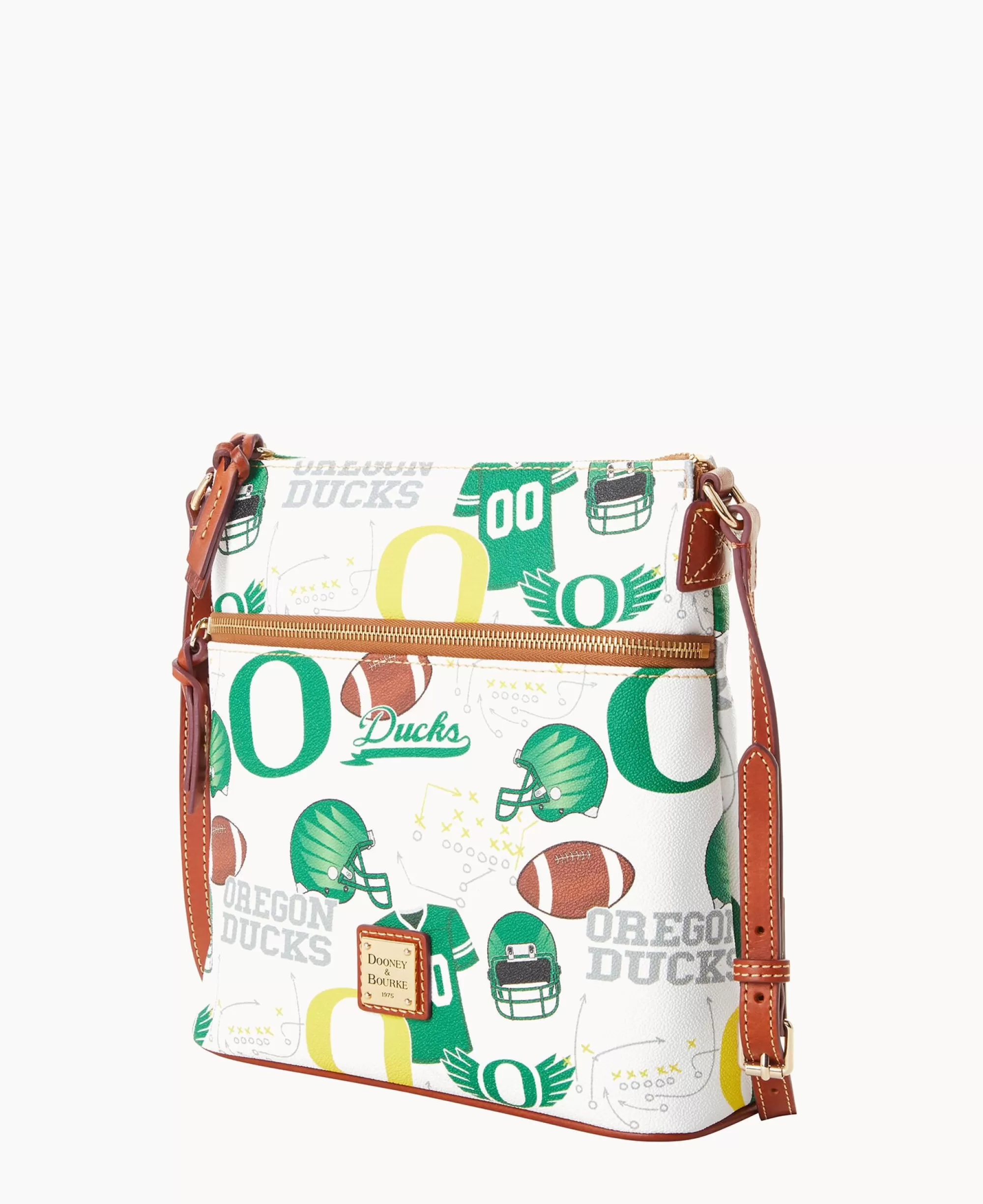 Dooney & Bourke Game Day Ready | Printed Fabric^Collegiate University of Crossbody